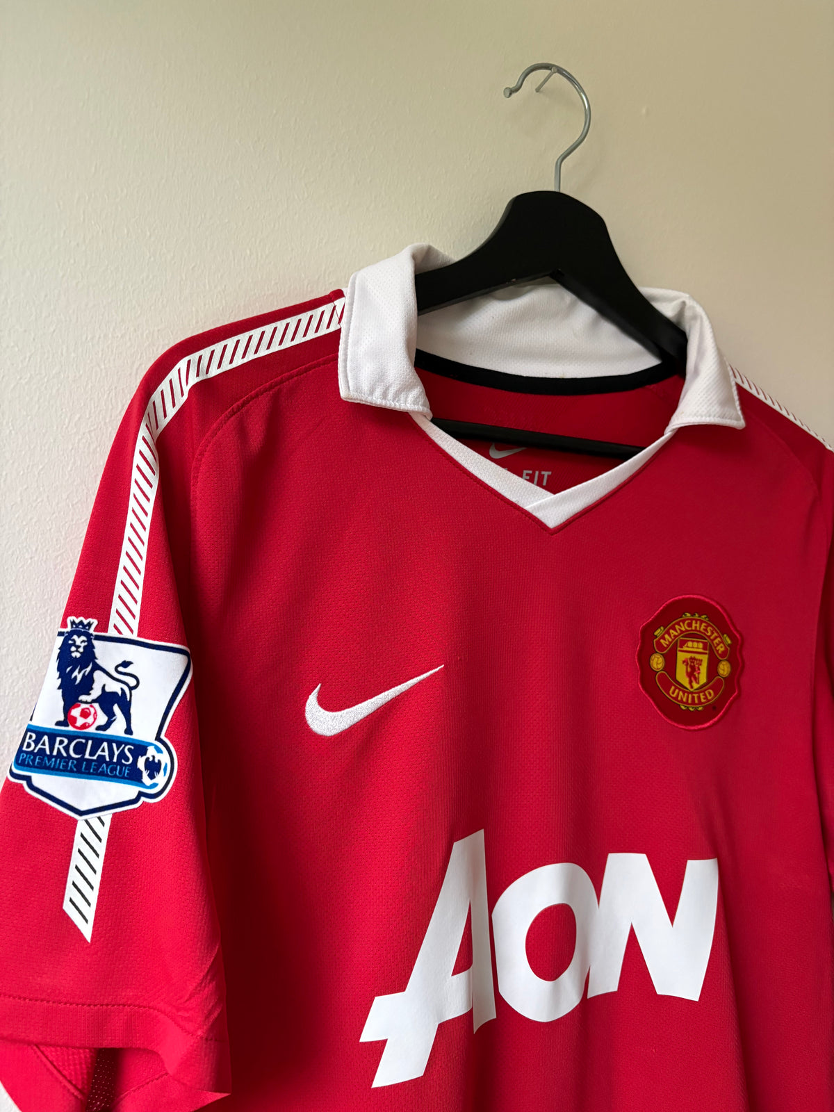 Nike - Manchester United 2010/11 Home Football Shirt 'NANI'