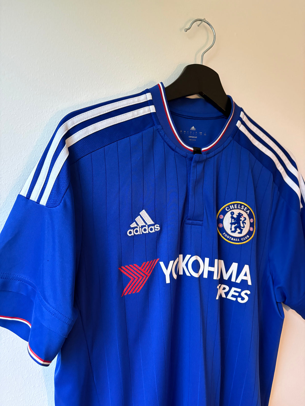 Adidas - Chelsea FC 2015/16 Home Football Shirt 'HAZARD'