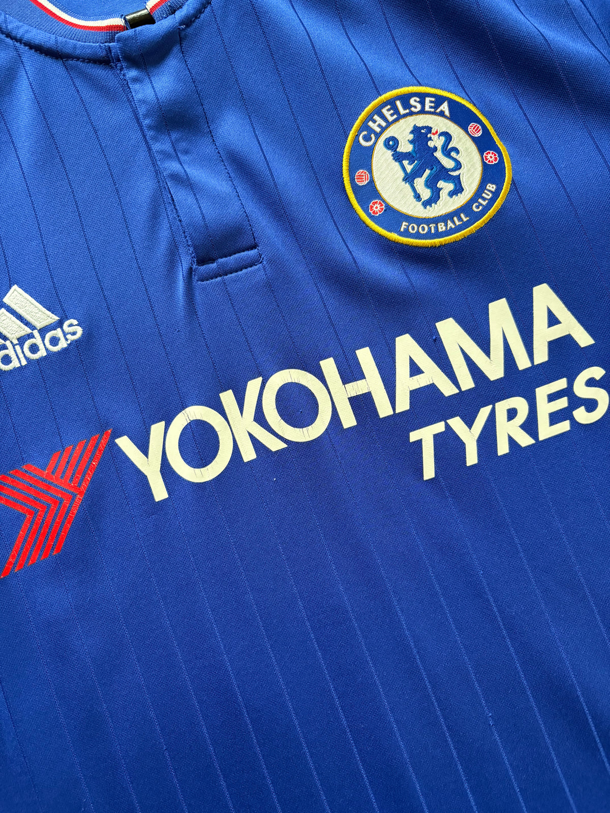 Adidas - Chelsea FC 2015/16 Home Football Shirt 'HAZARD'