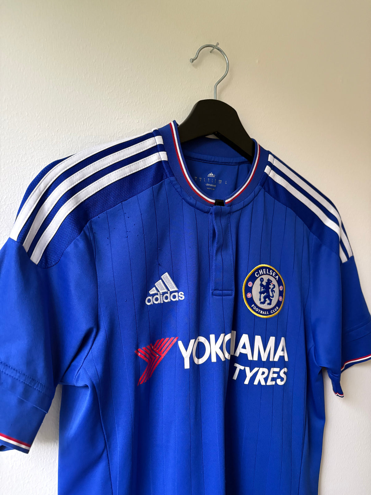 Adidas - Chelsea FC 2015/16 Home Football Shirt 'HAZARD'
