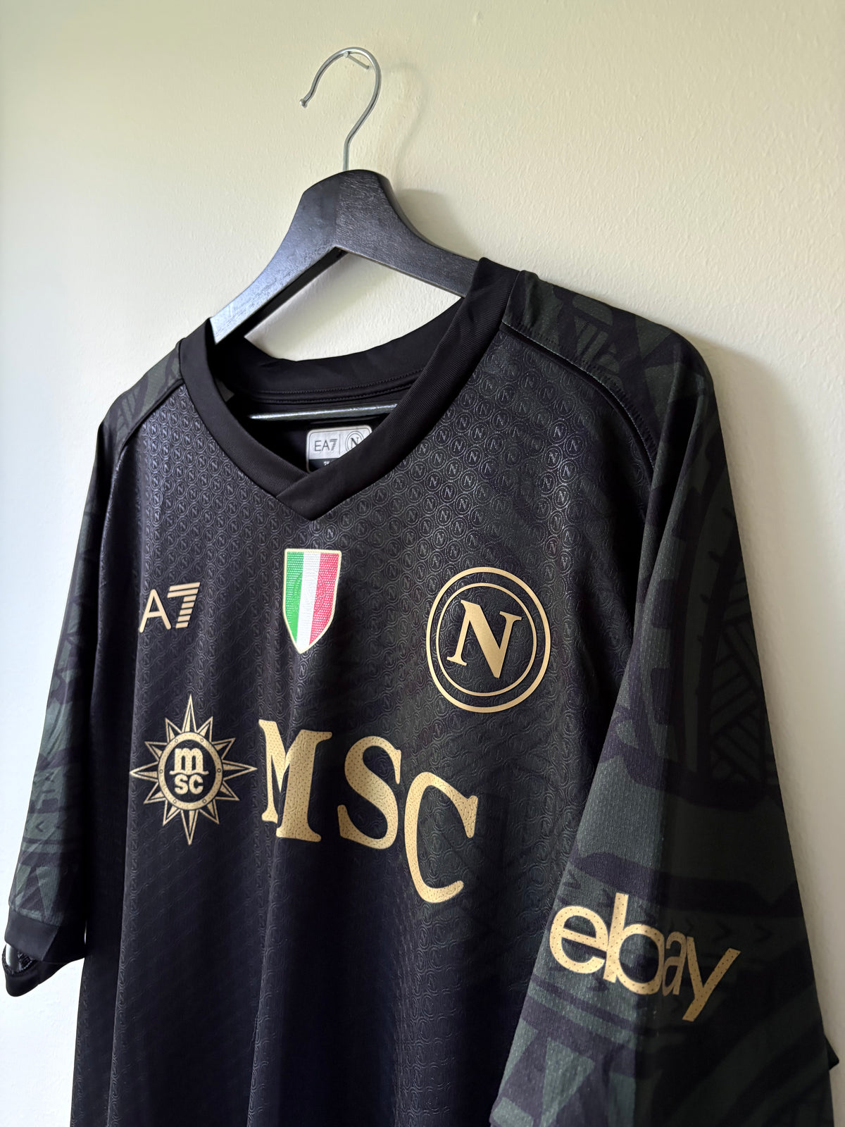 EA7 - SSC Napoli 2023/24 Third Football Shirt 'OSIMHEN'