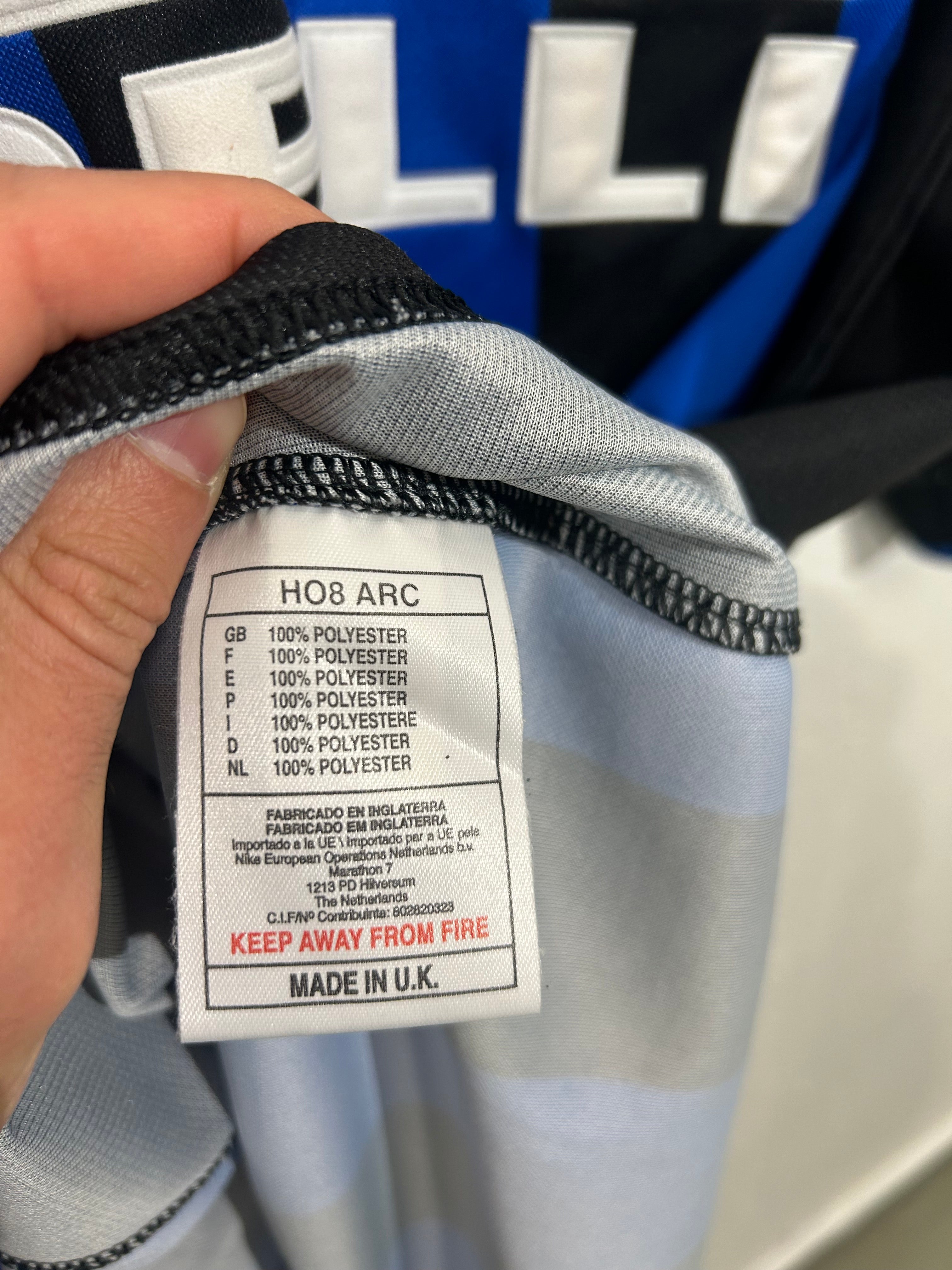 Nike - Inter Milan 1998/99 Hjemmebanetrøje 'RONALDO'