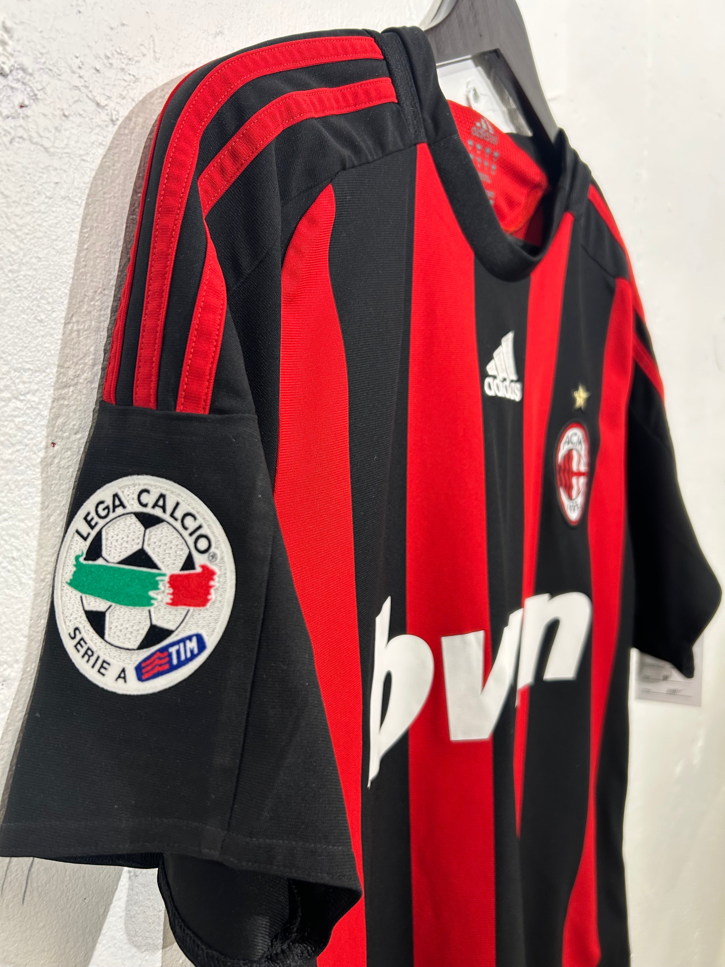 Adidas - AC Milan 2008/09 Home Football Shirt 'RONALDINHO'