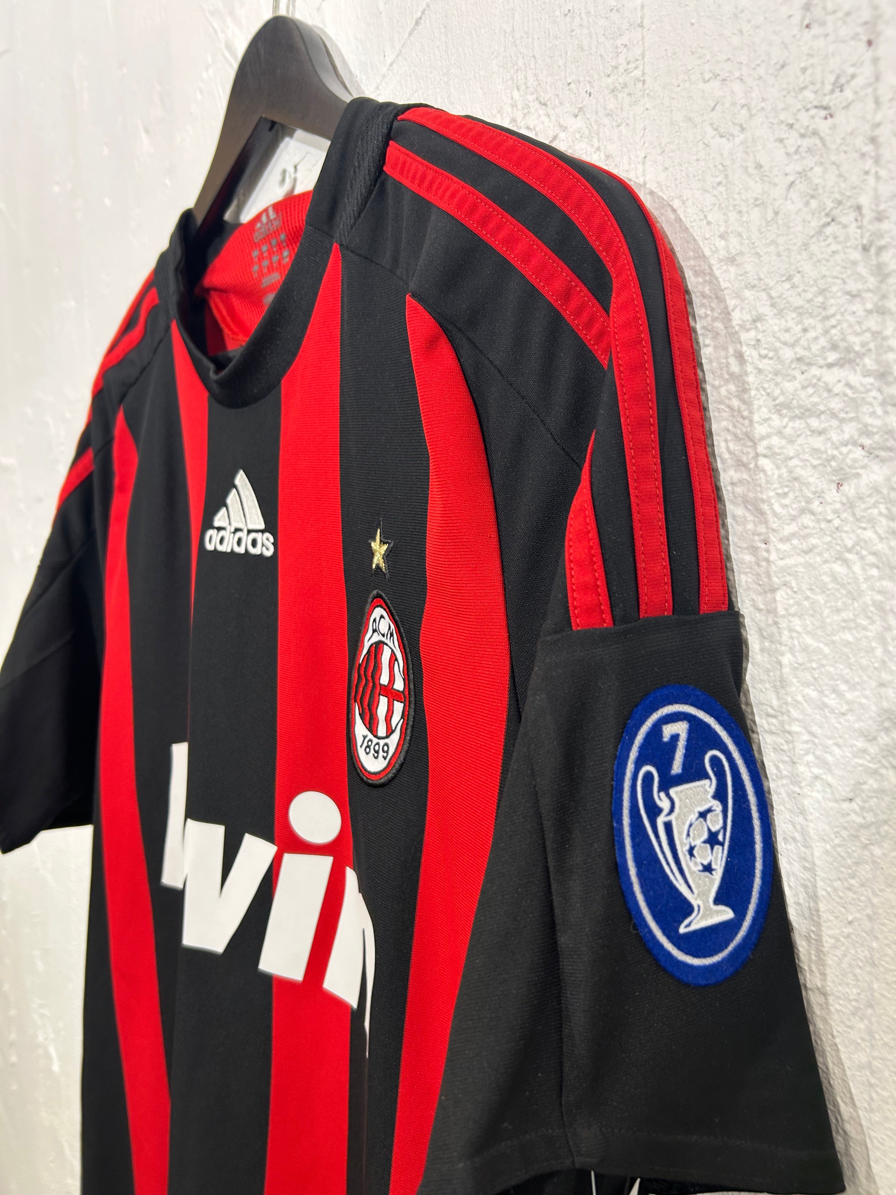 Adidas - AC Milan 2008/09 Home Football Shirt 'RONALDINHO'