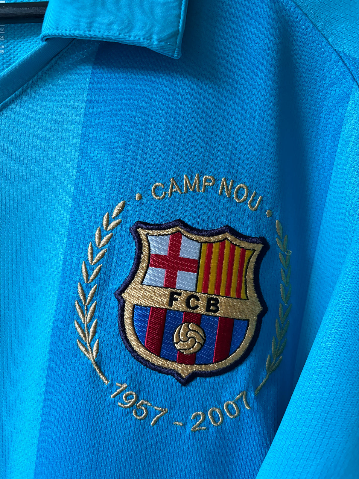 Nike - FC Barcelona 2007/08 Borta fotbollströja 'PUYOL'