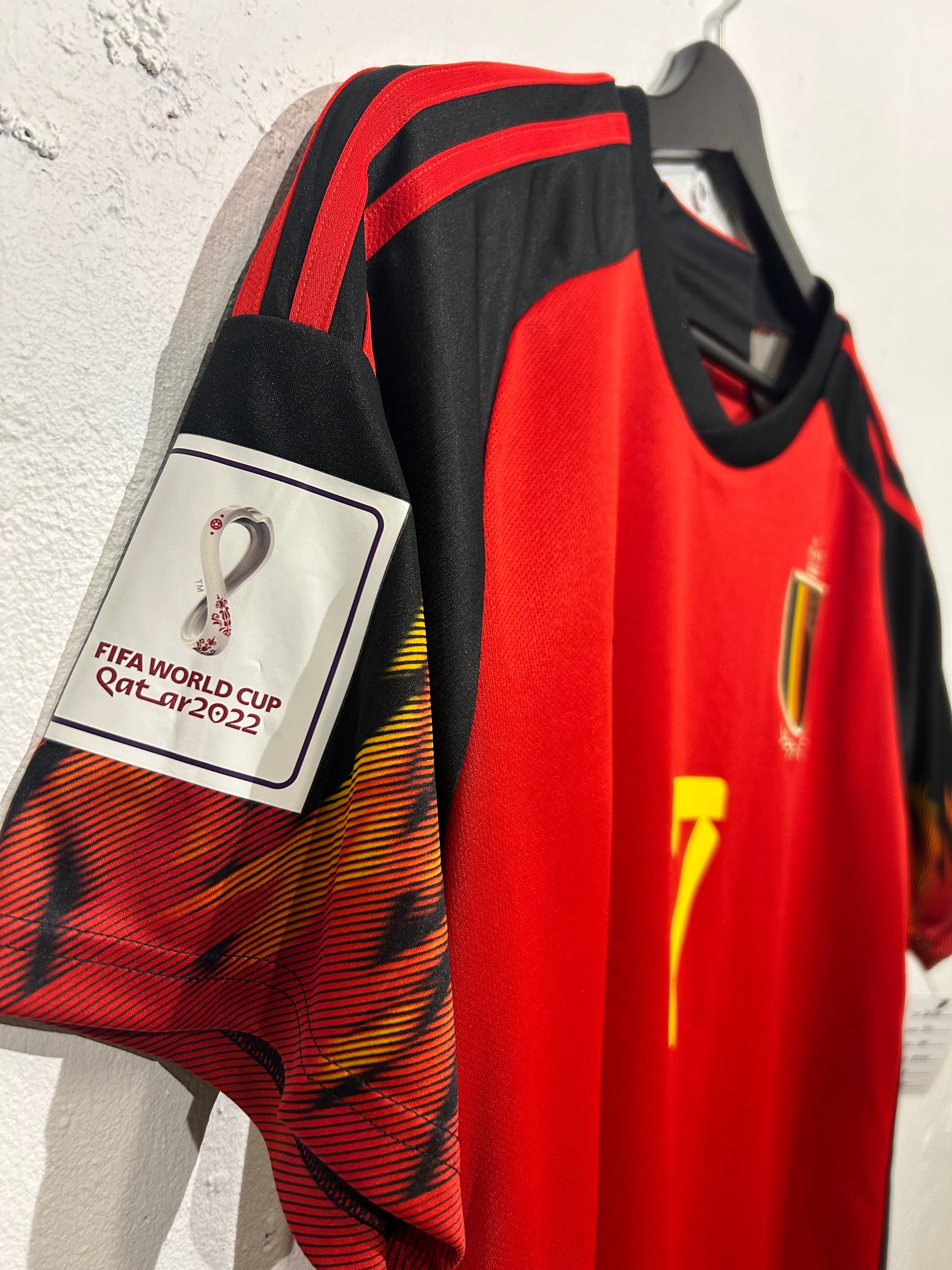Addias - Belgium 2022 Home Football Shirt 'DE BRUYNE'
