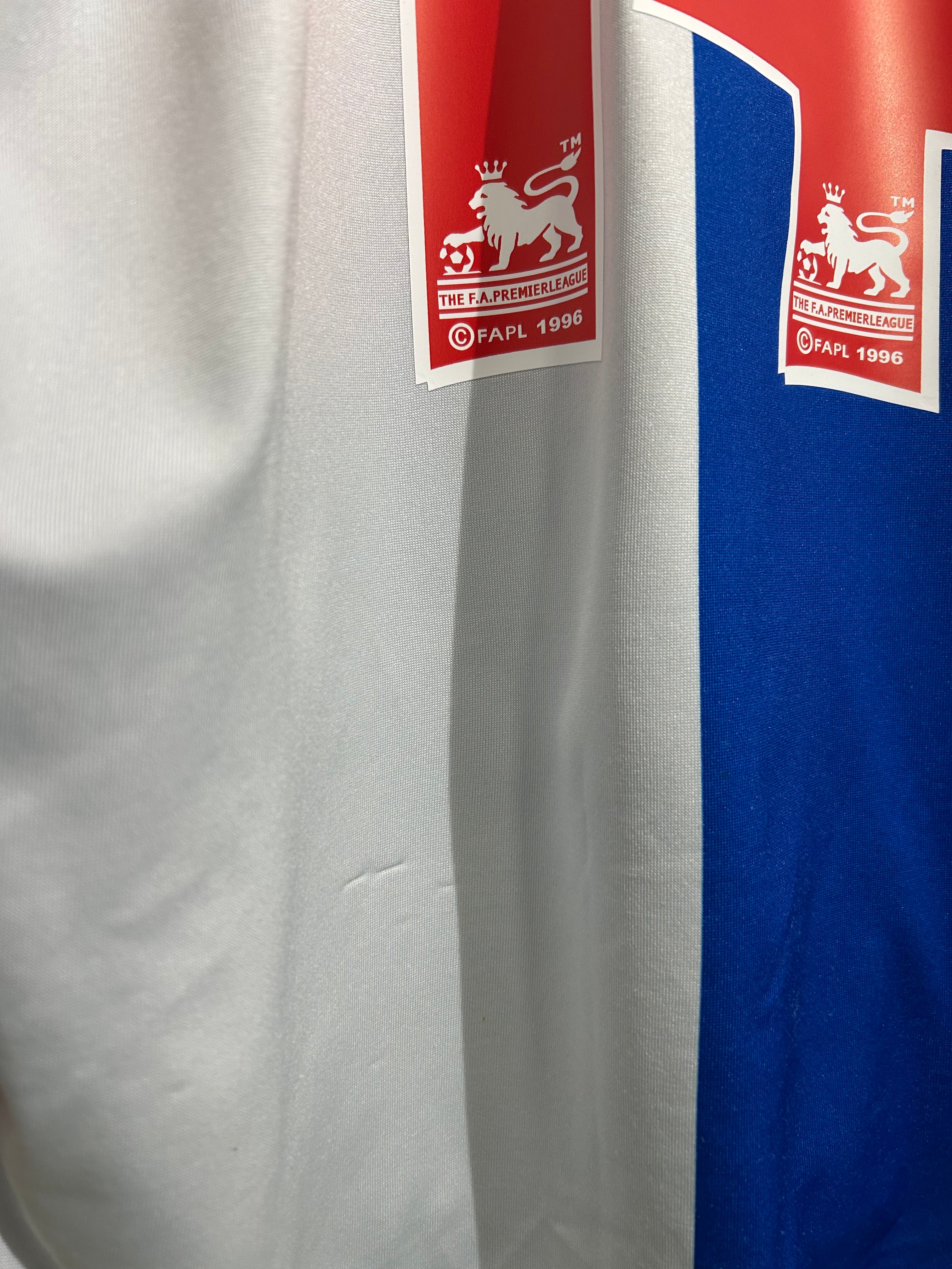 Kappa - Blackburn Rovers 2002/03 Home Football Shirt 'JOHANSSON'