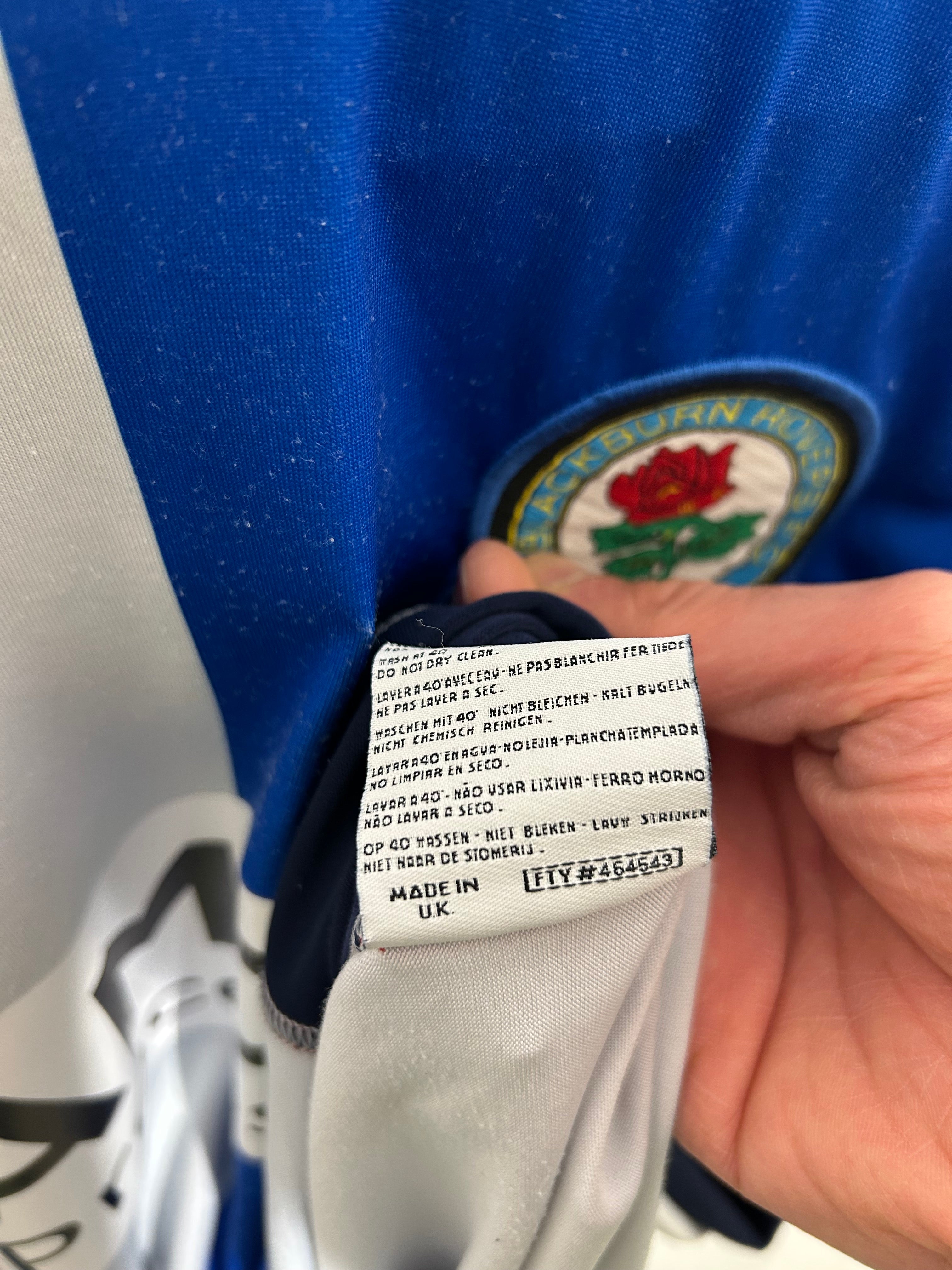 Kappa - Blackburn Rovers 2002/03 Home Football Shirt 'JOHANSSON'