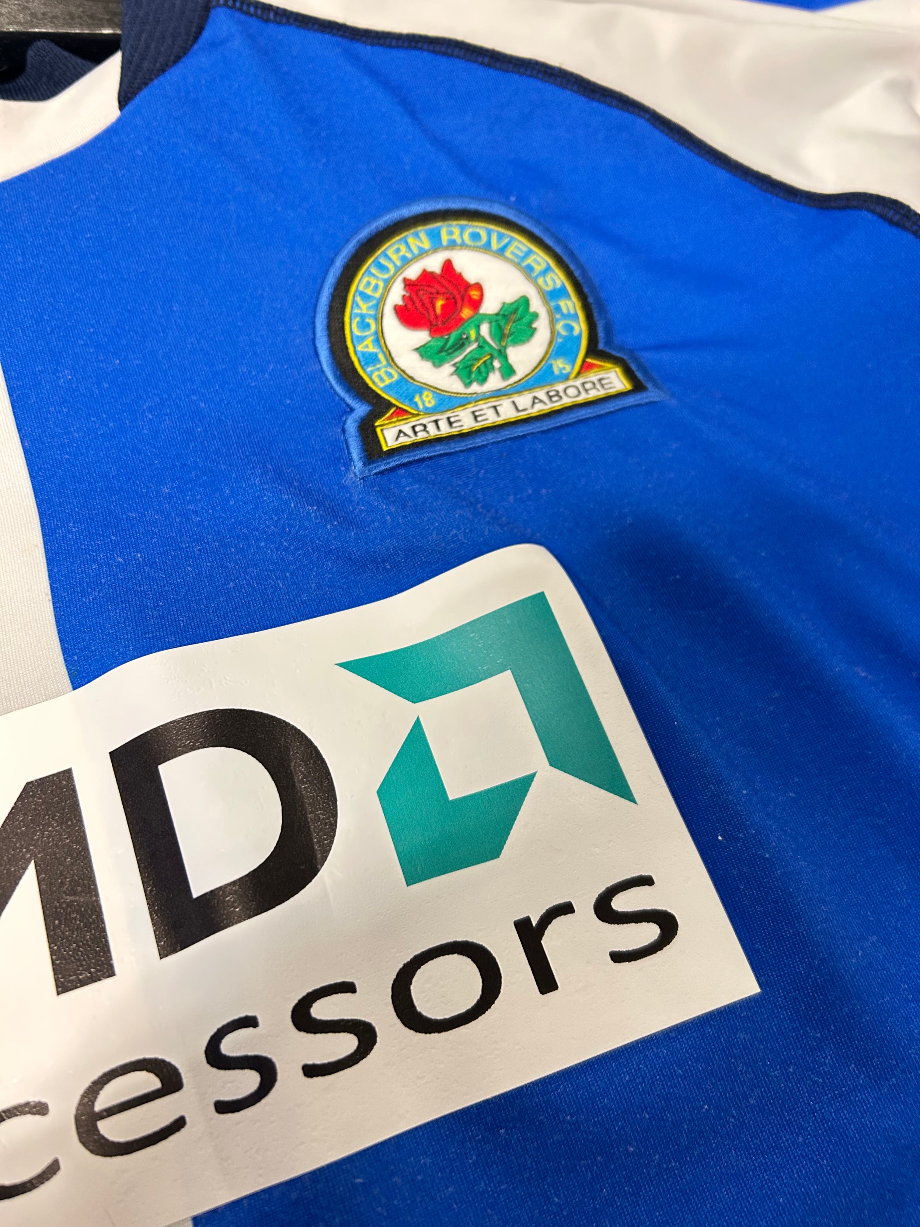 Kappa - Blackburn Rovers 2002/03 Home Football Shirt 'JOHANSSON'