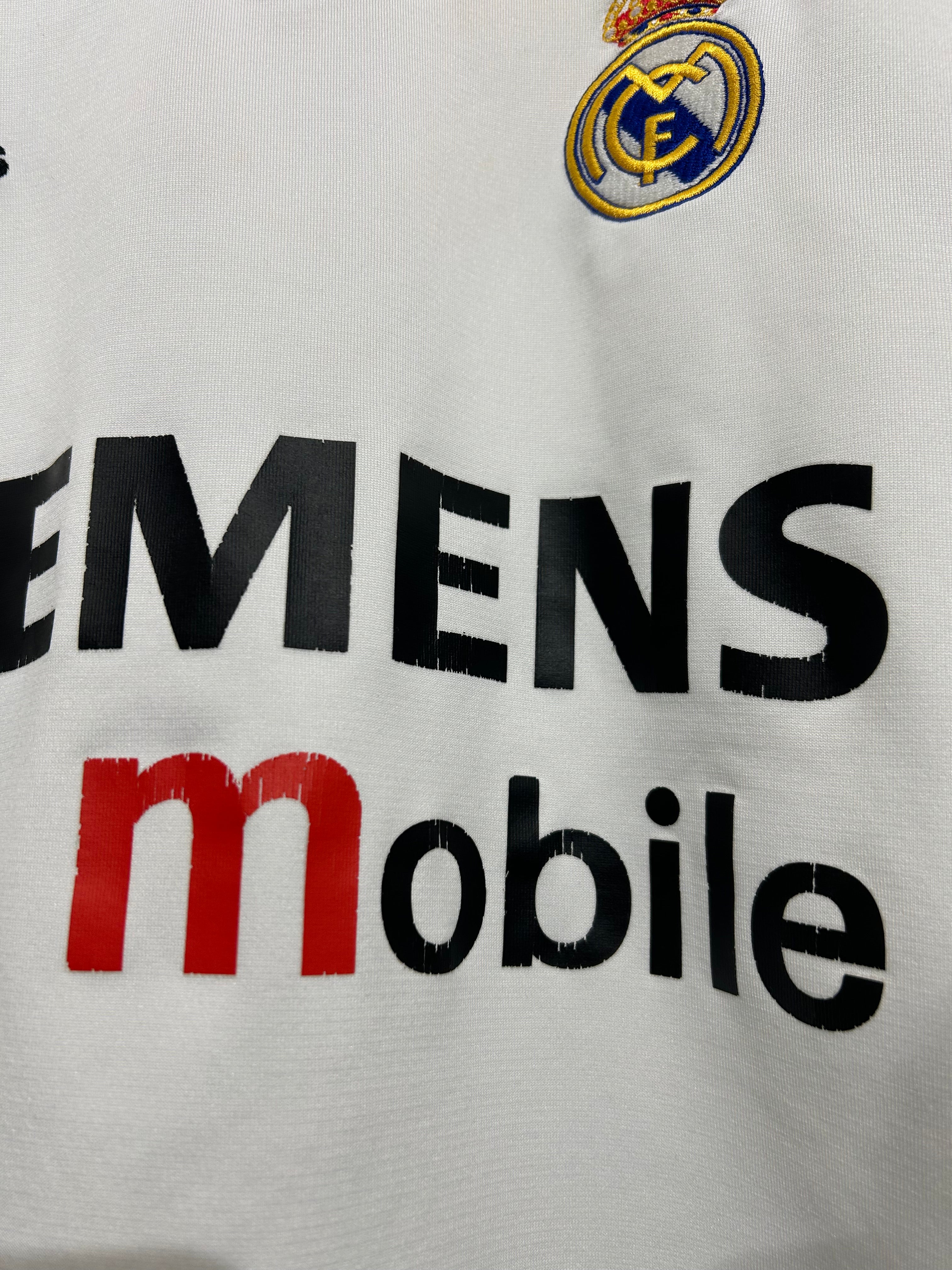Adidas - Real Madrid 2003/04 hjemmefodboldtrøje 'HELGUERA'