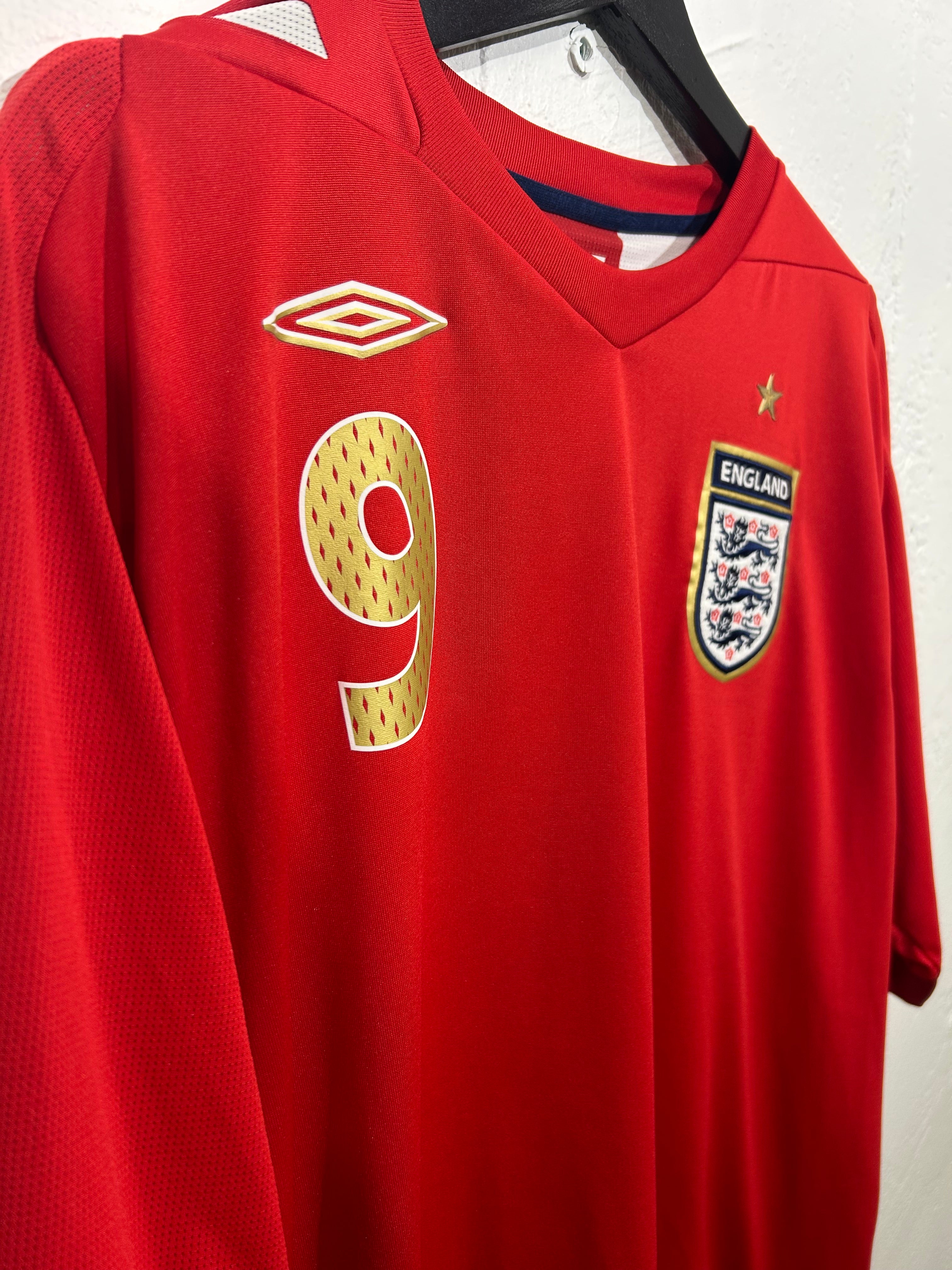 Umbro - England 2006 Away Football Shirt 'ROONEY'