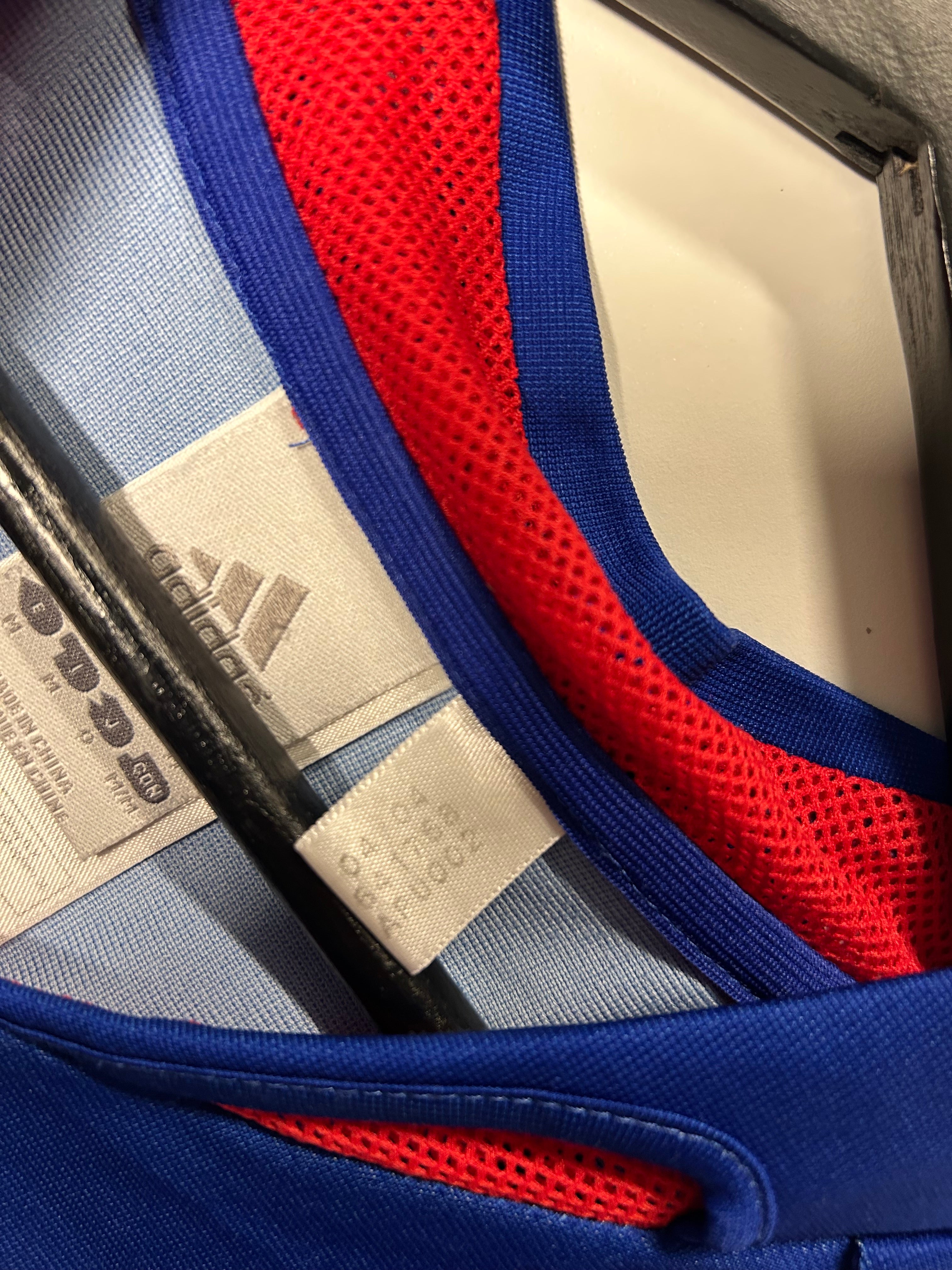 Adidas - France 2004 Home Football Shirt 'ZIDANE'