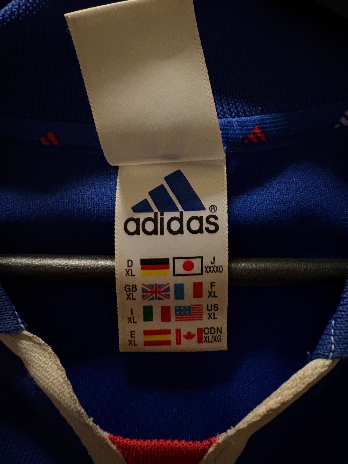 Adidas - France 2000 Home Football Shirt 'ZIDANE'
