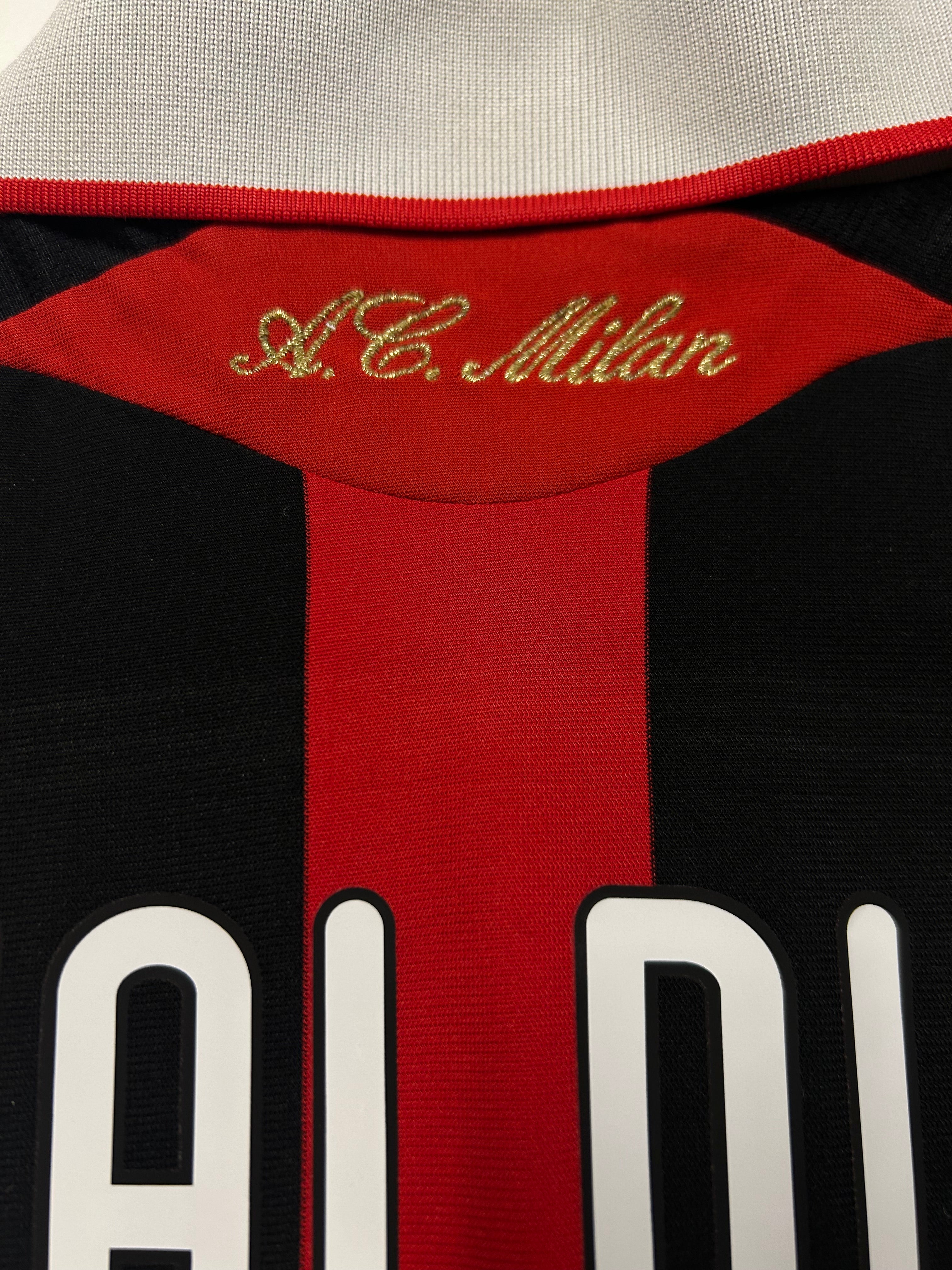 Adidas - AC Milan 2009/10 Home Football Shirt 'RONALDINHO'