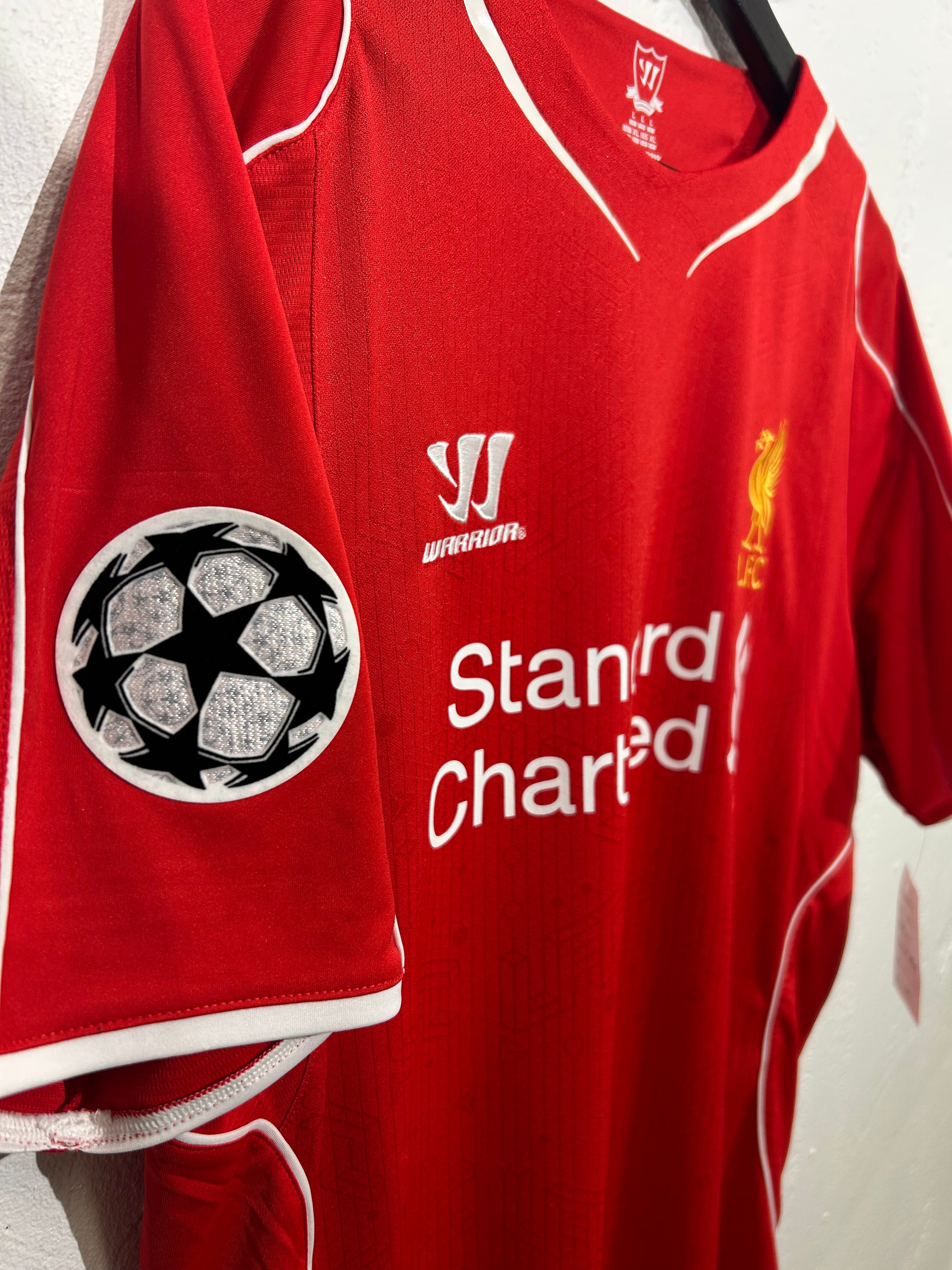 Warrior - Liverpool FC 2014/15 Home Football Shirt 'GERRARD'