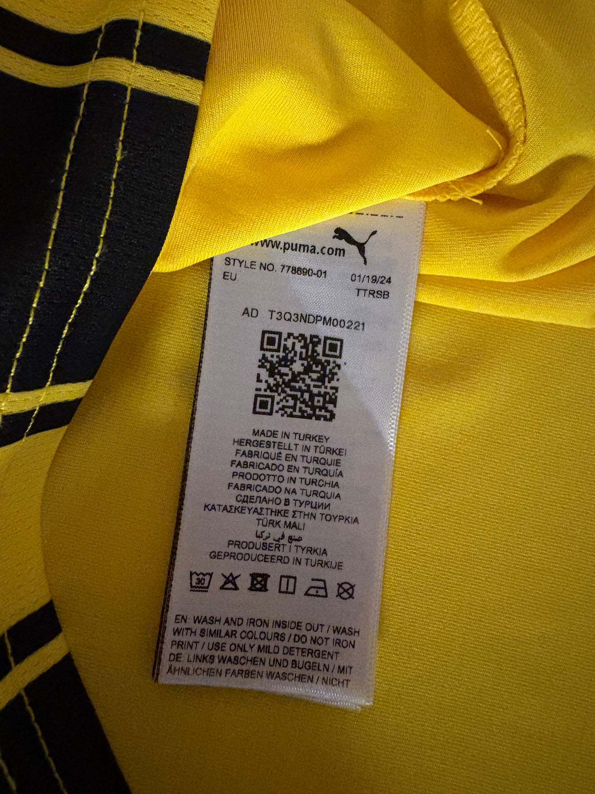 Puma - BK Häcken 2024 Home Football Shirt 'LINDBERG'