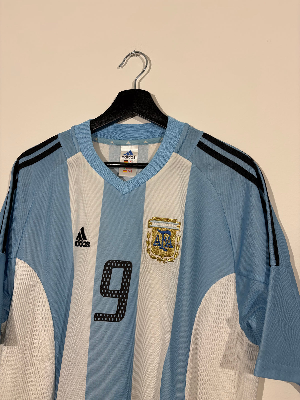 Adidas - Argentina 2002 Home Football Shirt 'BATISTUTA'