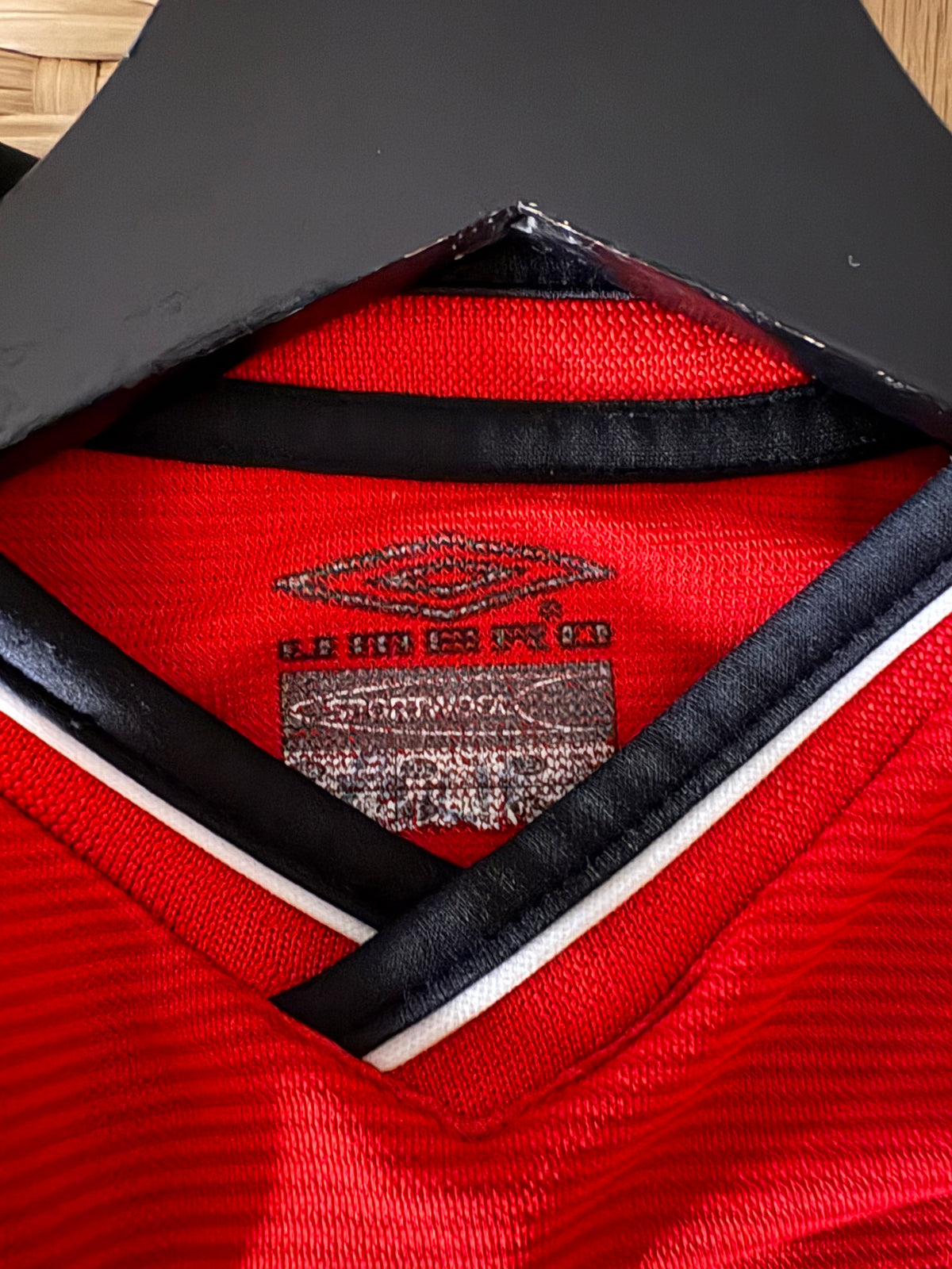 Umbro - Manchester United 2000/02 Hemmaställ "NAMN"