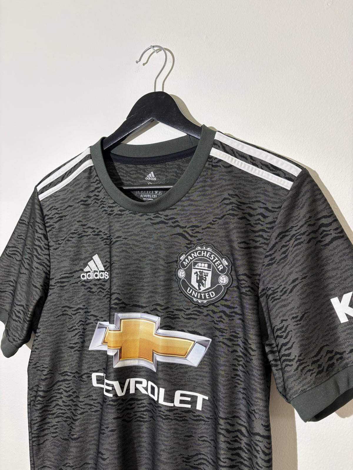 Adidas - Manchester United 2020/21 Bortatröja 'NAME'