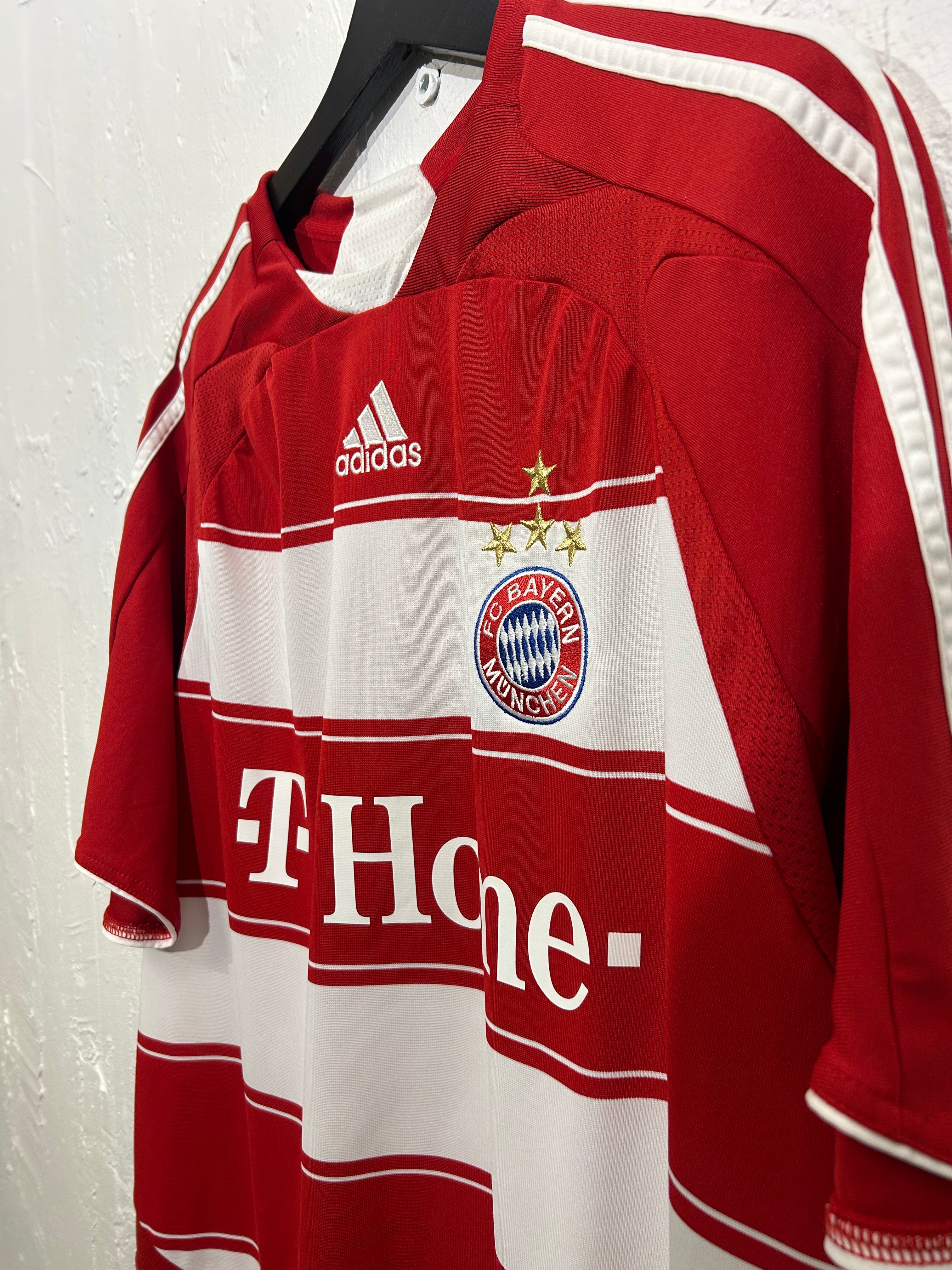 Adidas - Bayern Munchen 2007/09 Home Football Shirt 'RIBERY'