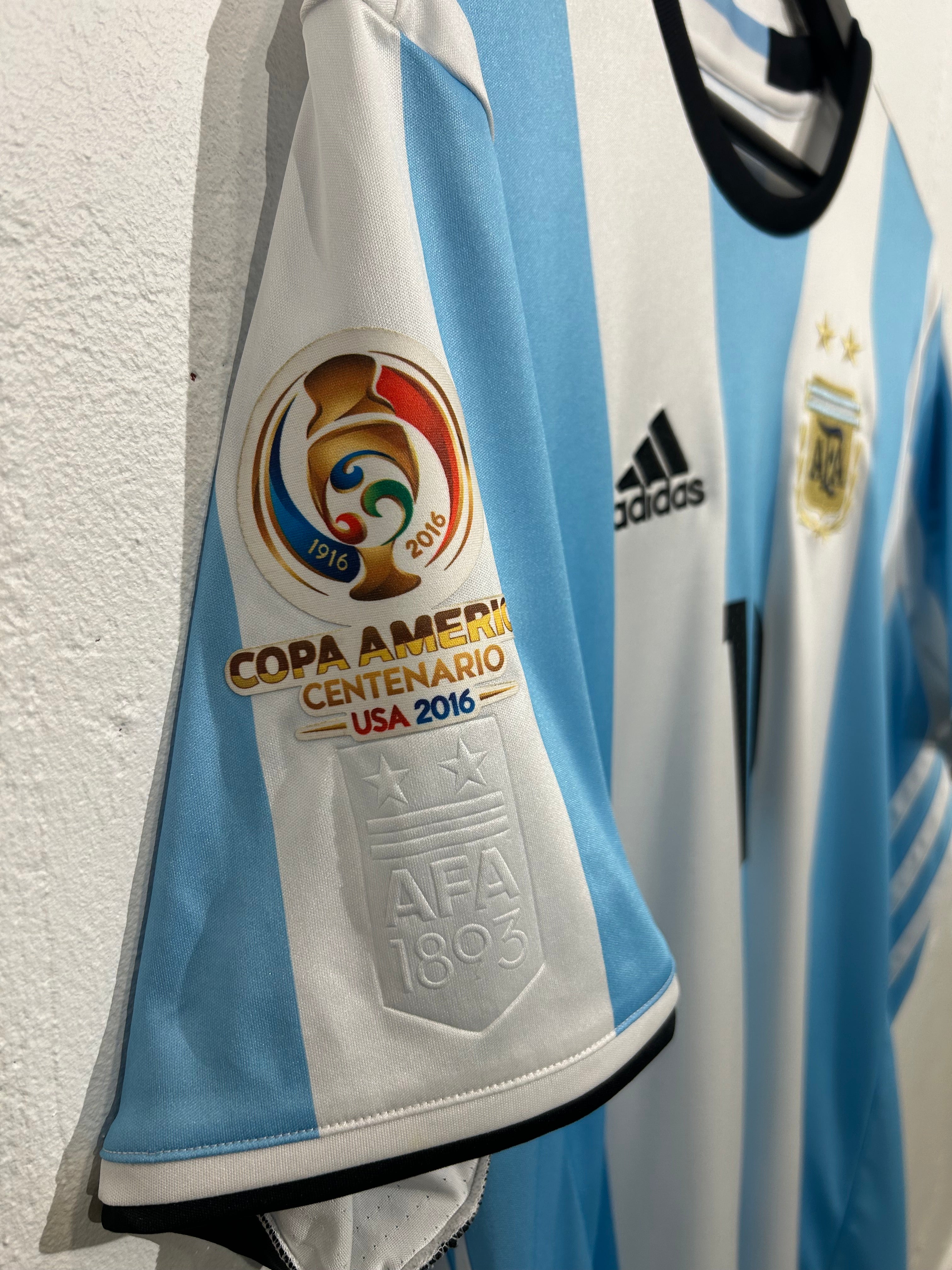 Adidas - Argentina 2016 Home Football Shirt 'MESSI'