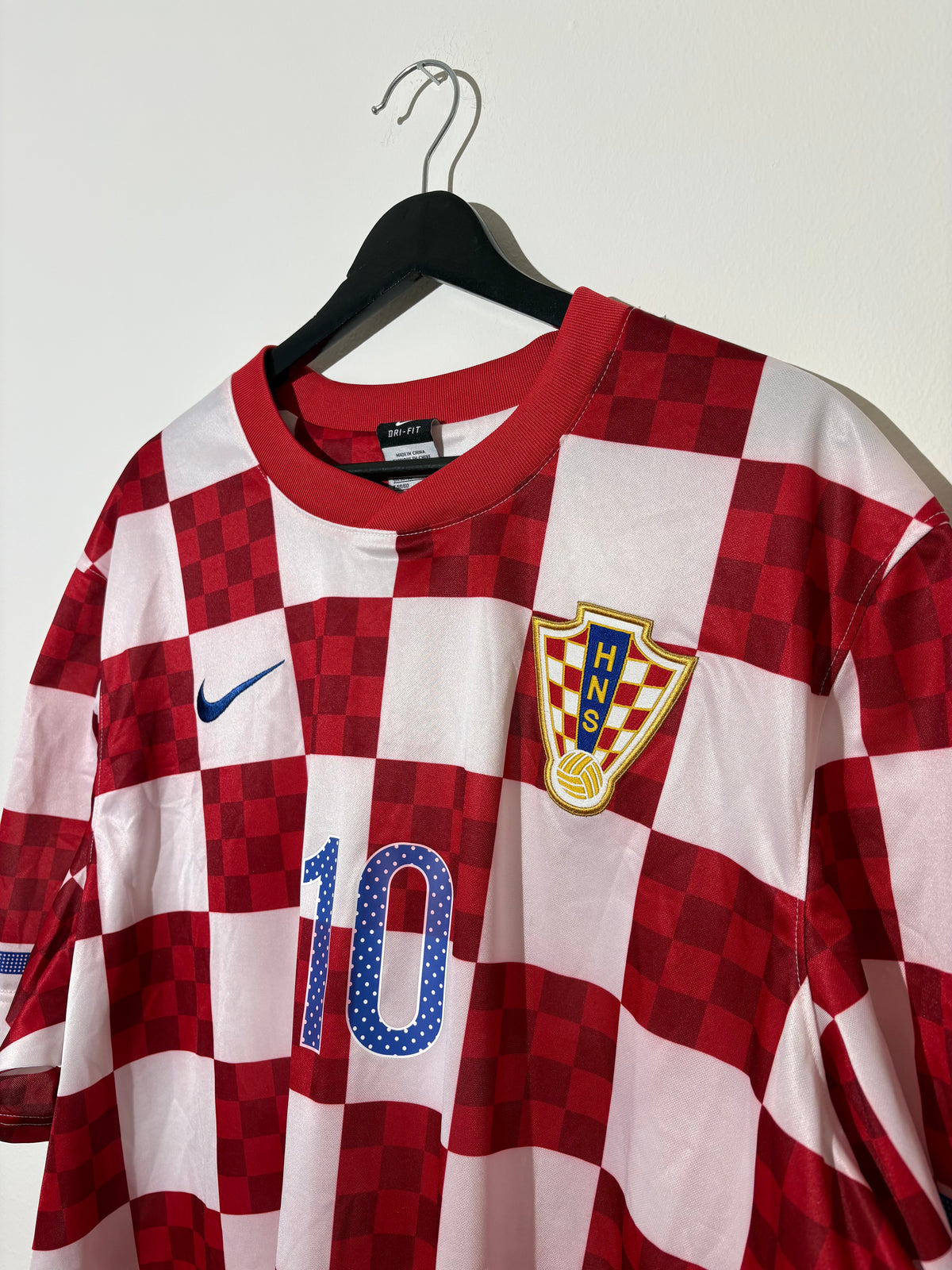 Nike - Croatia 2010 Home Football Shirt 'MODRIC'