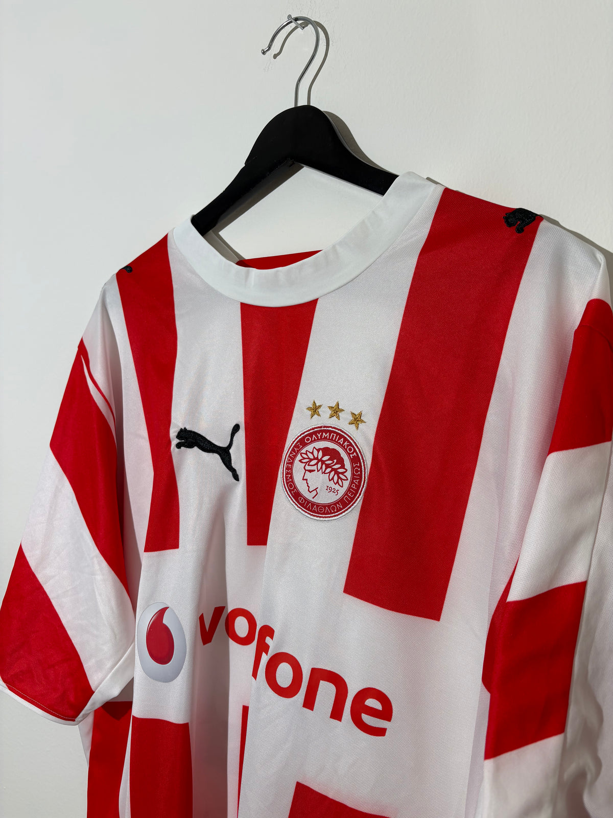 Puma - Olympiacos 2006/07 Home Football Shirt 'RIVALDO'