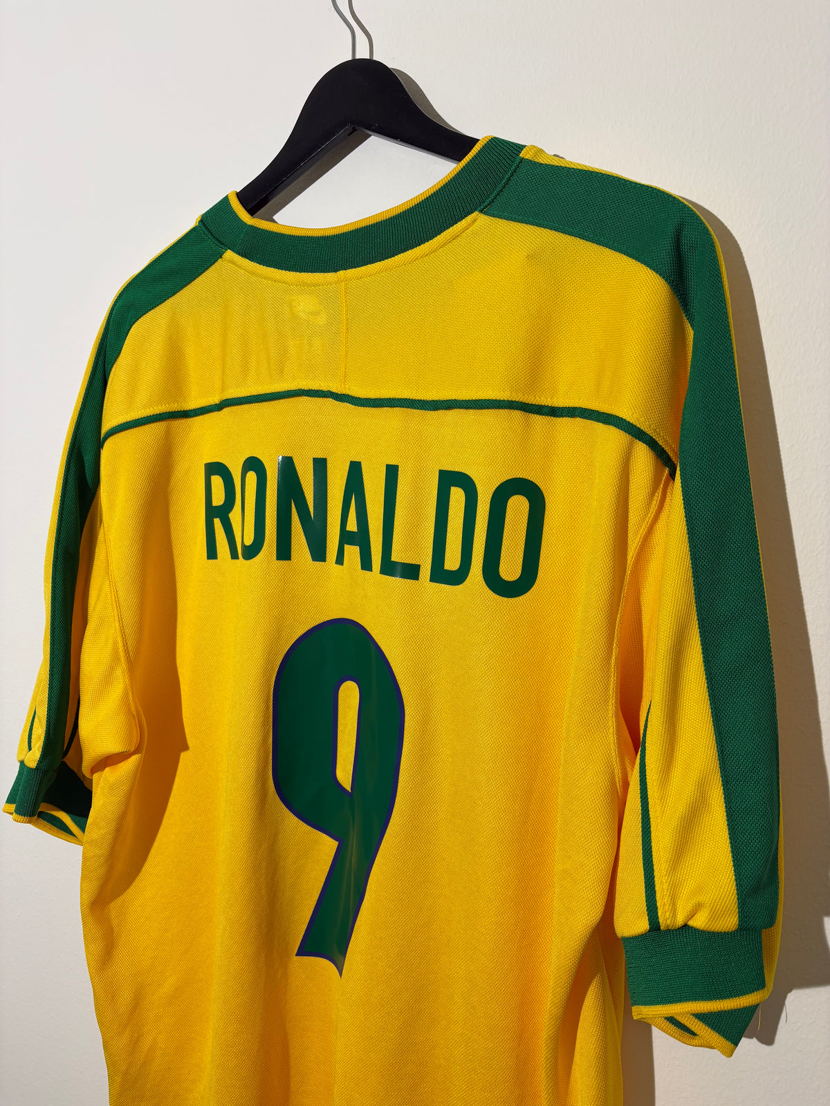 Nike - Brasilien 1998 Hjemmebanetrøje 'RONALDO'