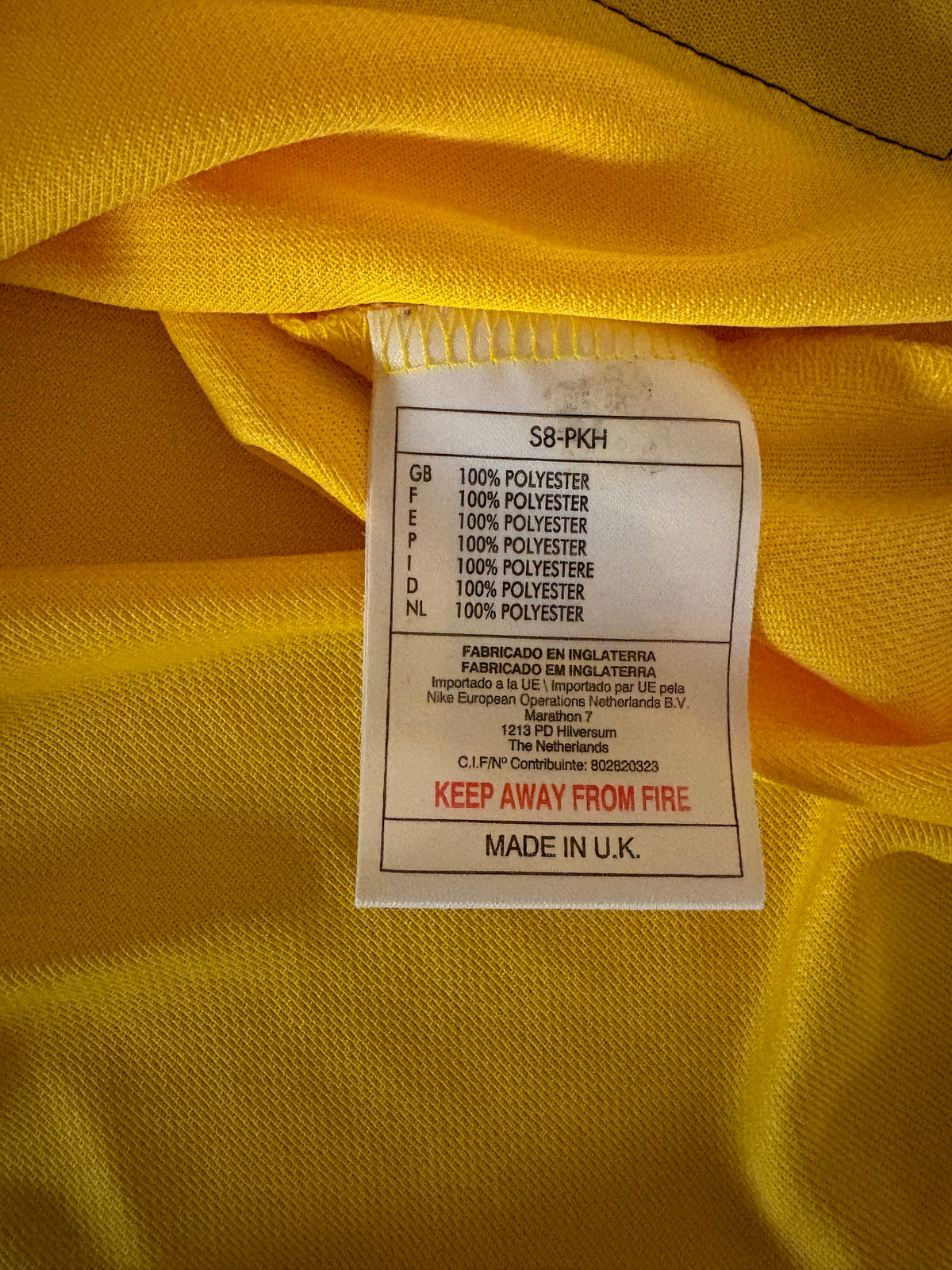 Nike - Brasilien 1998 Hjemmebanetrøje 'RONALDO'