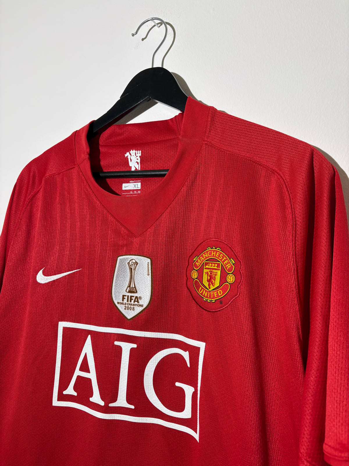 Nike - Manchester United 2007/09 Home Football Shirt 'RONALDO'