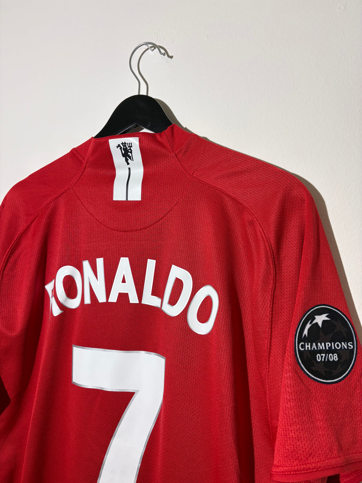 Nike - Manchester United 2007/09 Home Football Shirt 'RONALDO'