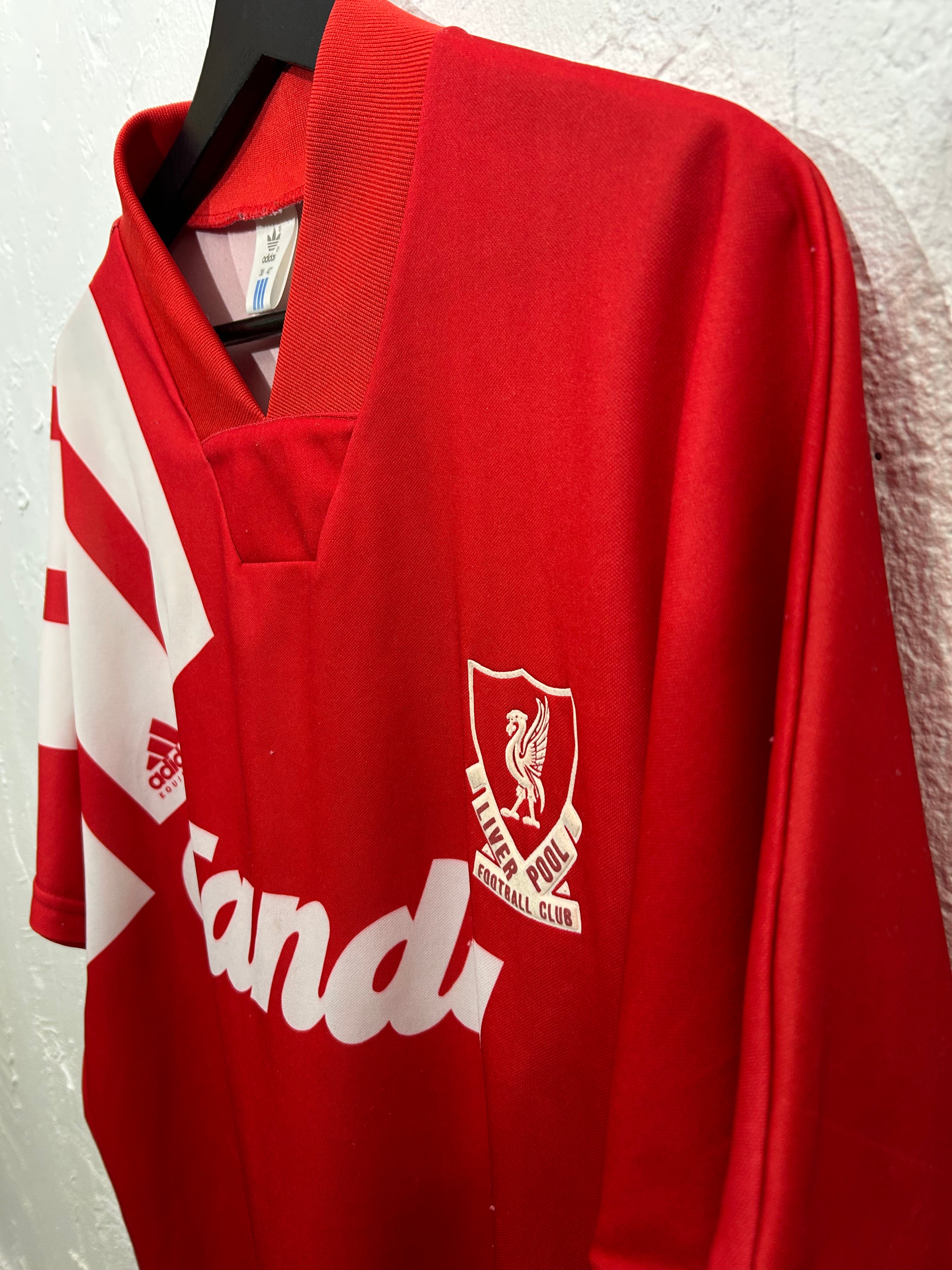 Adidas - Liverpool FC 1991/92 Home Football Shirt