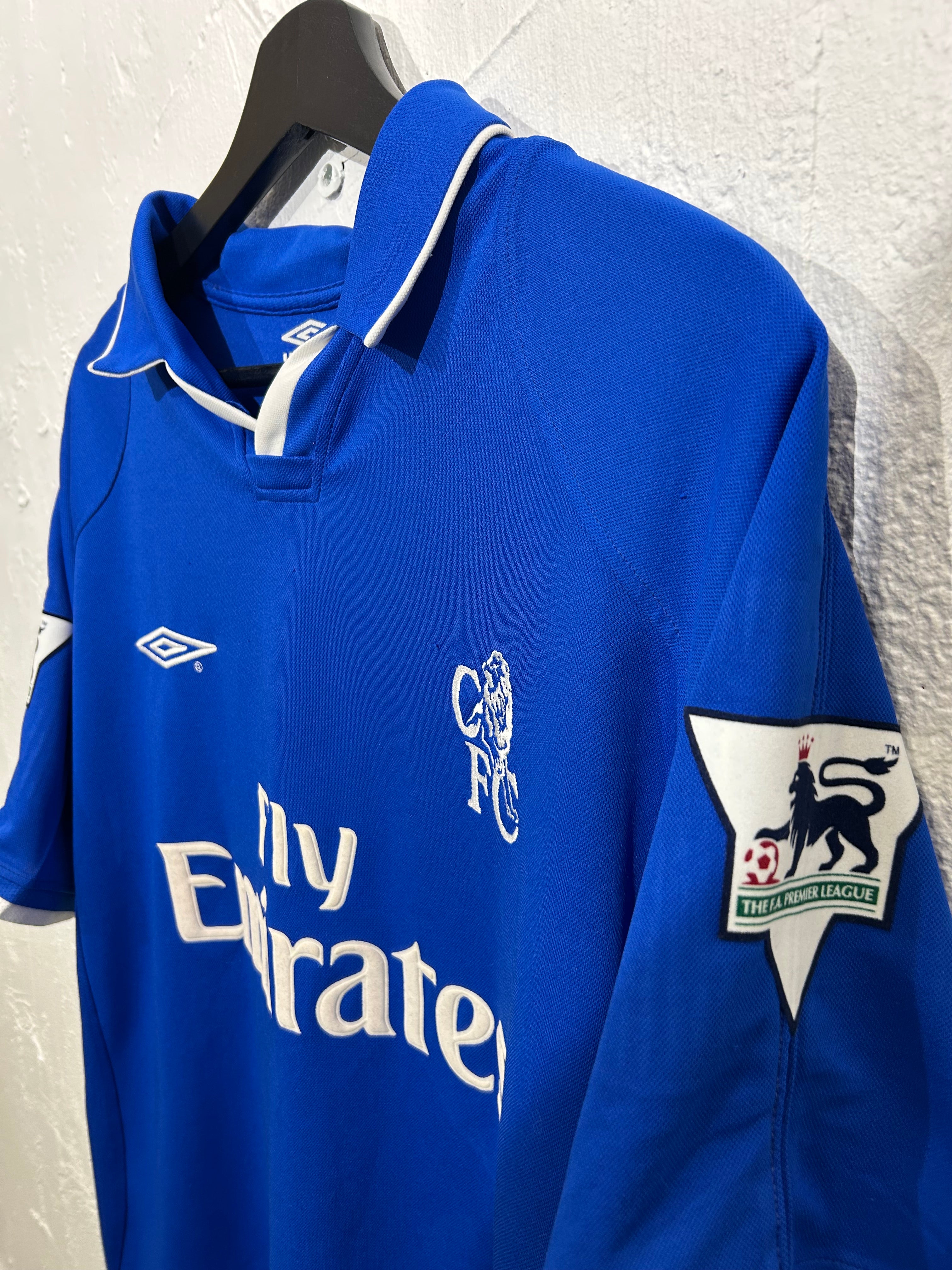 Umbro - Chelsea FC 2001/03 Home Football Shirt 'LAMPARD'