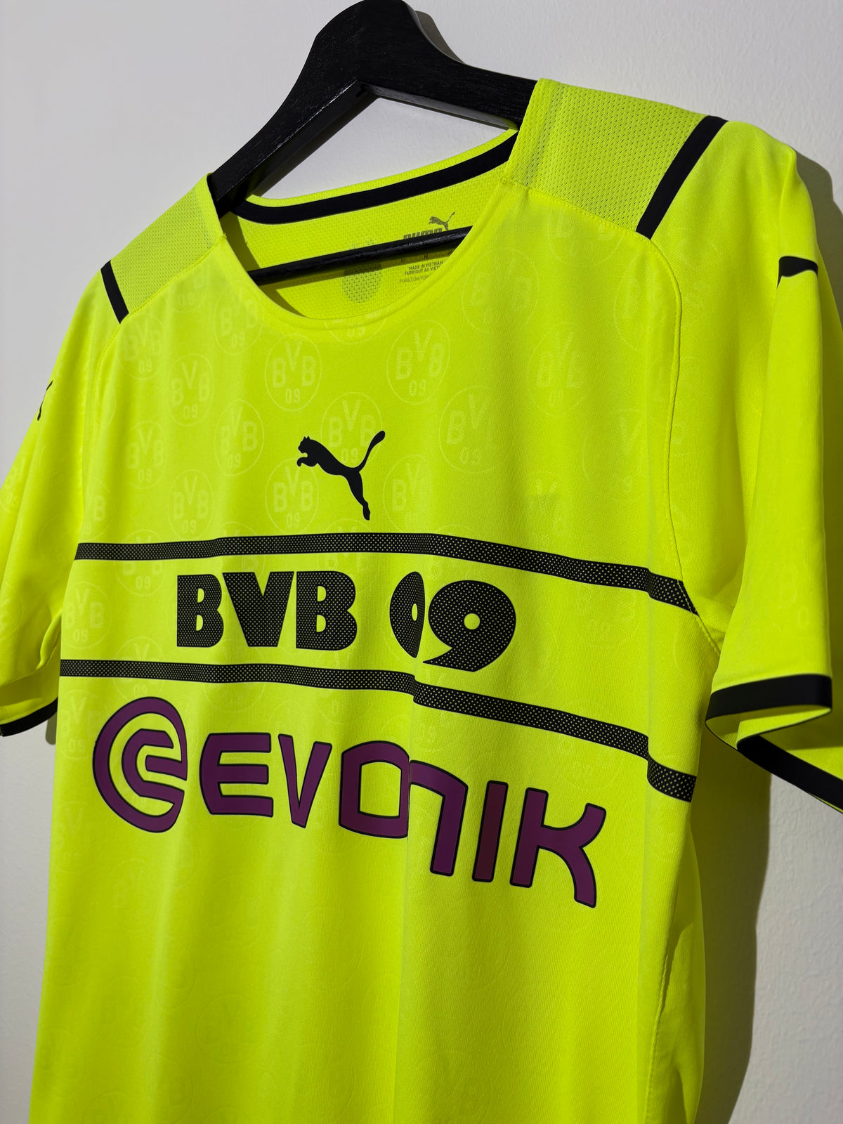 Puma - Borussia Dortmund 2021/22 Cup Home Football Shirt 'BELLINGHAM'