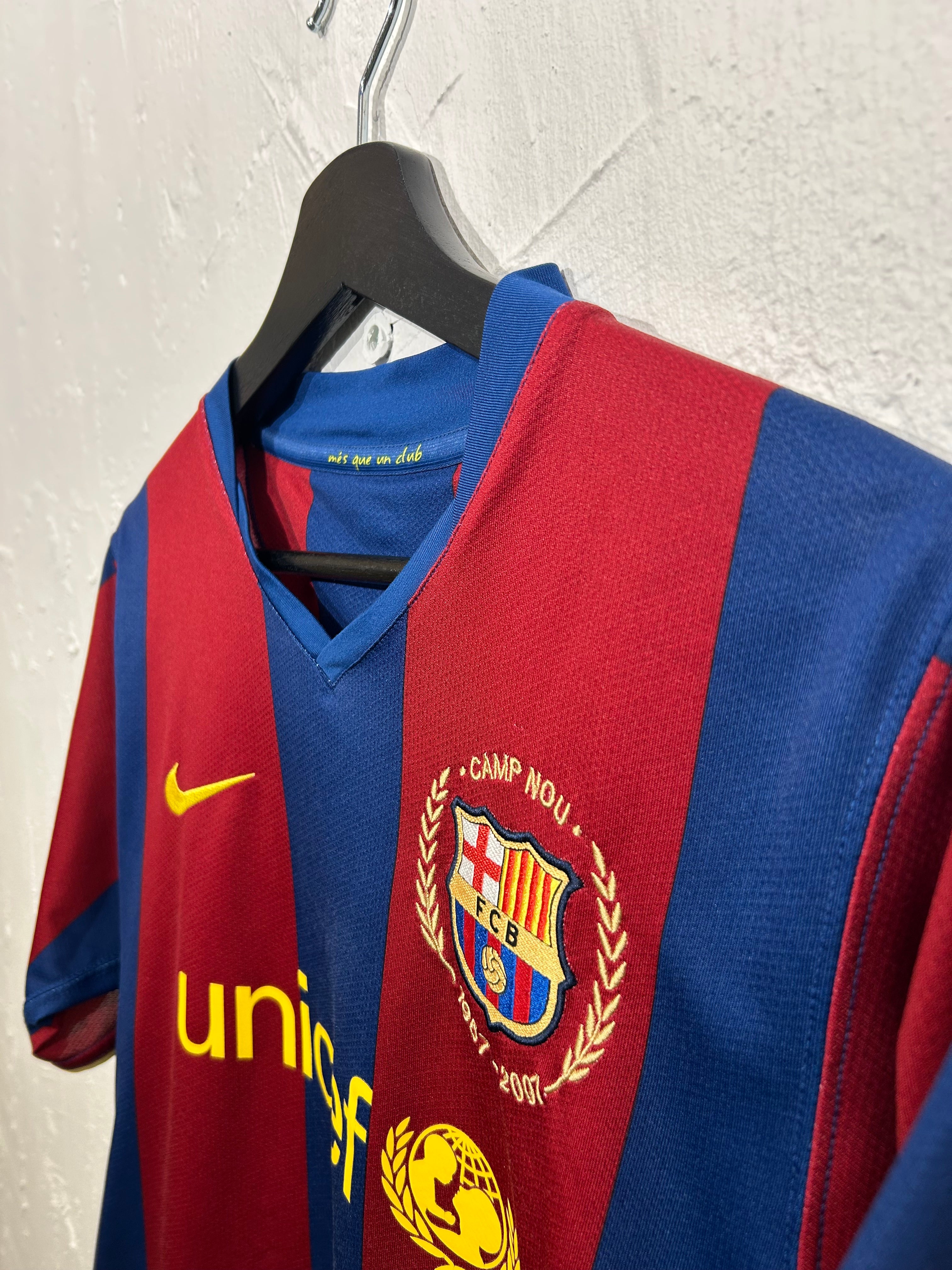 Nike - FC Barcelona 2007/08 Home Football Shirt 'MESSI'