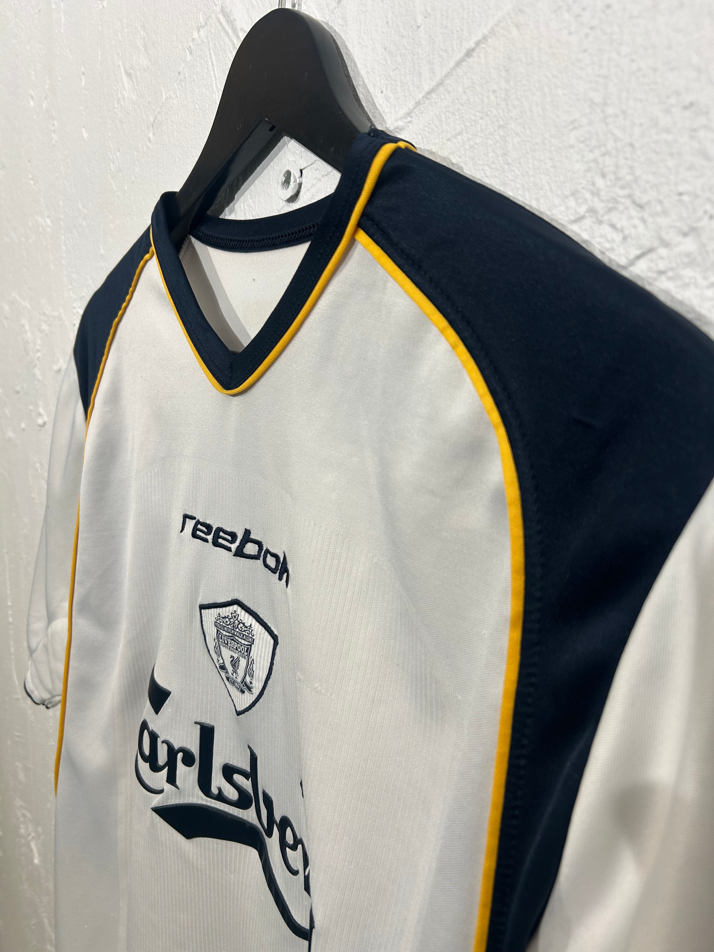 Reebok - Liverpool FC 2001/02 Away Football Shirt 'GERRARD'