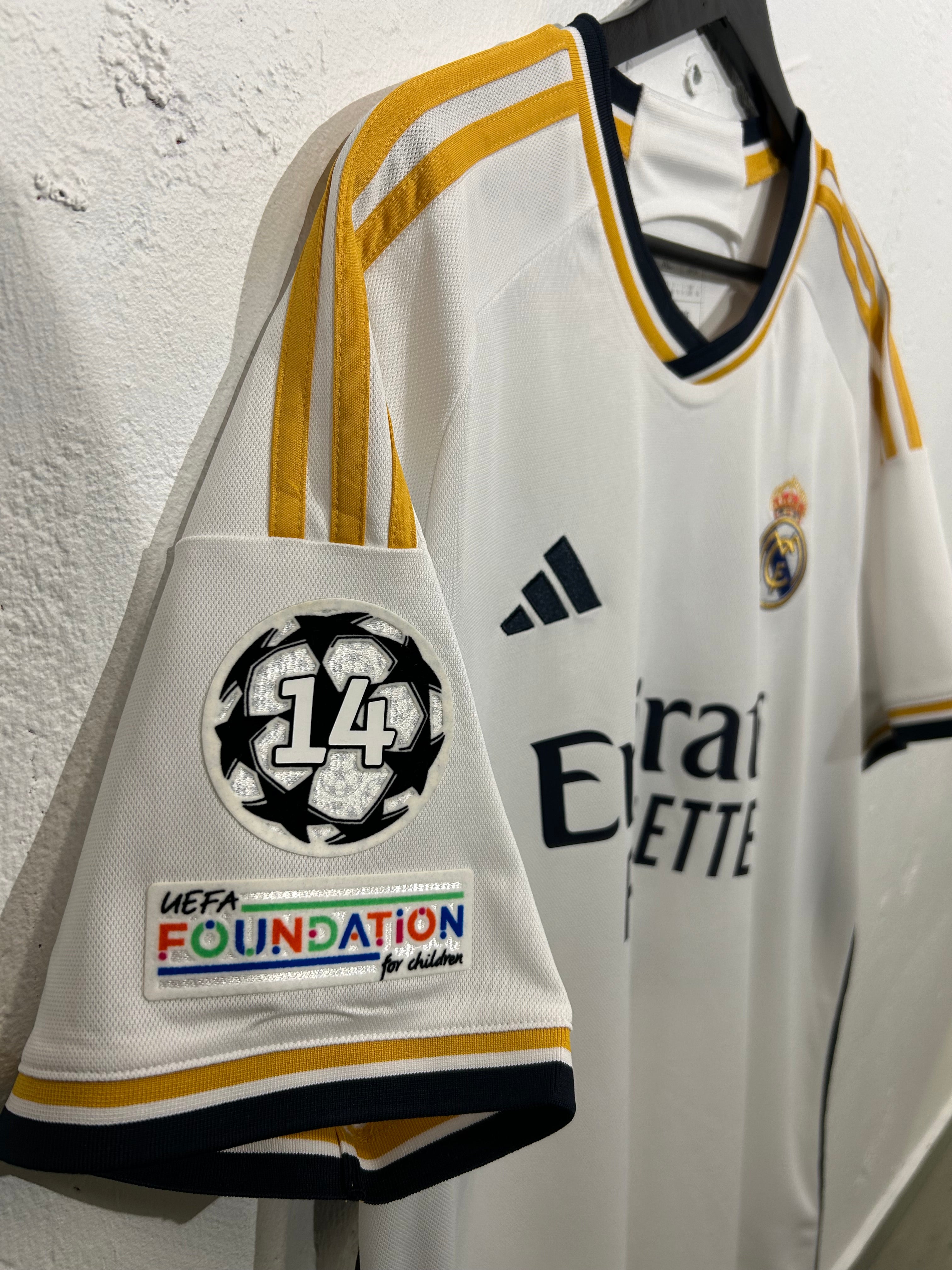 Adidas - Real Madrid 2023/24 Hjemmebanetrøje 'BELLINGHAM'