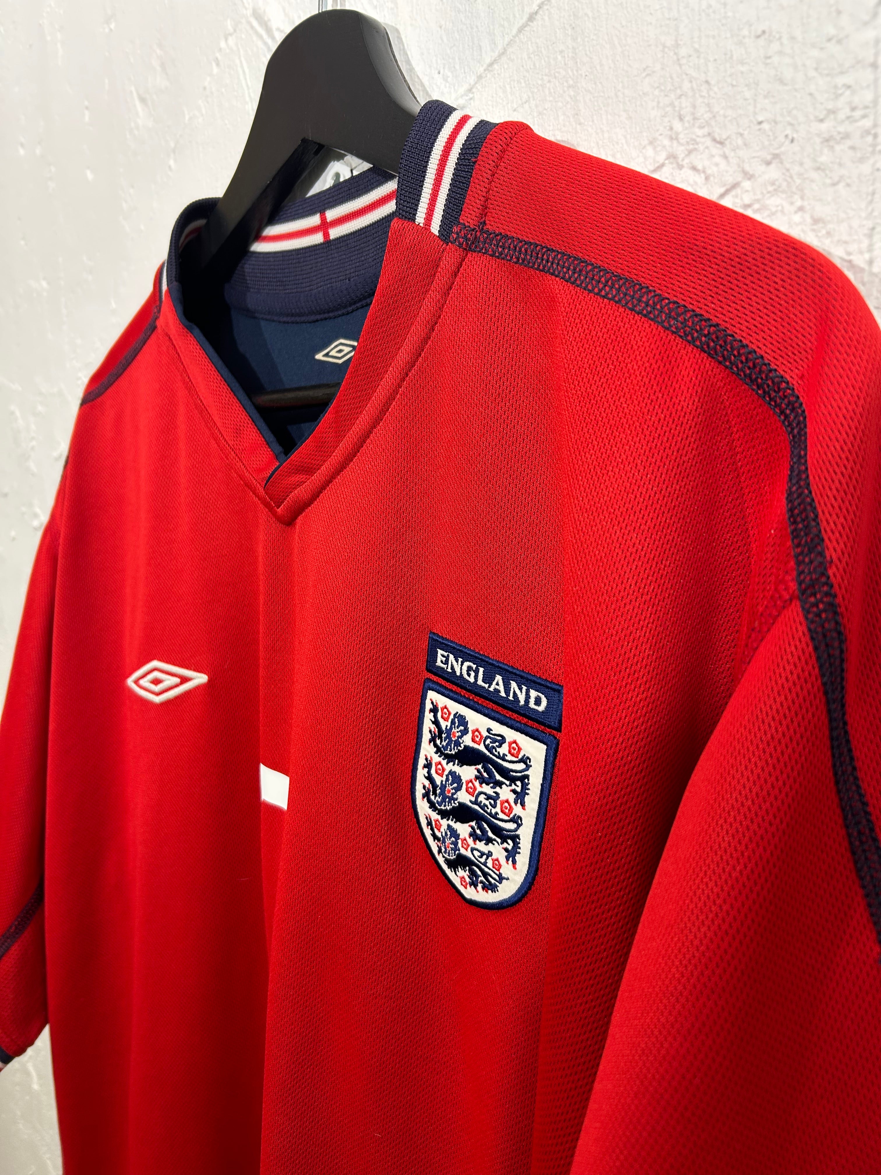 Umbro - England 2002 Udebanetrøje 'BECKHAM'