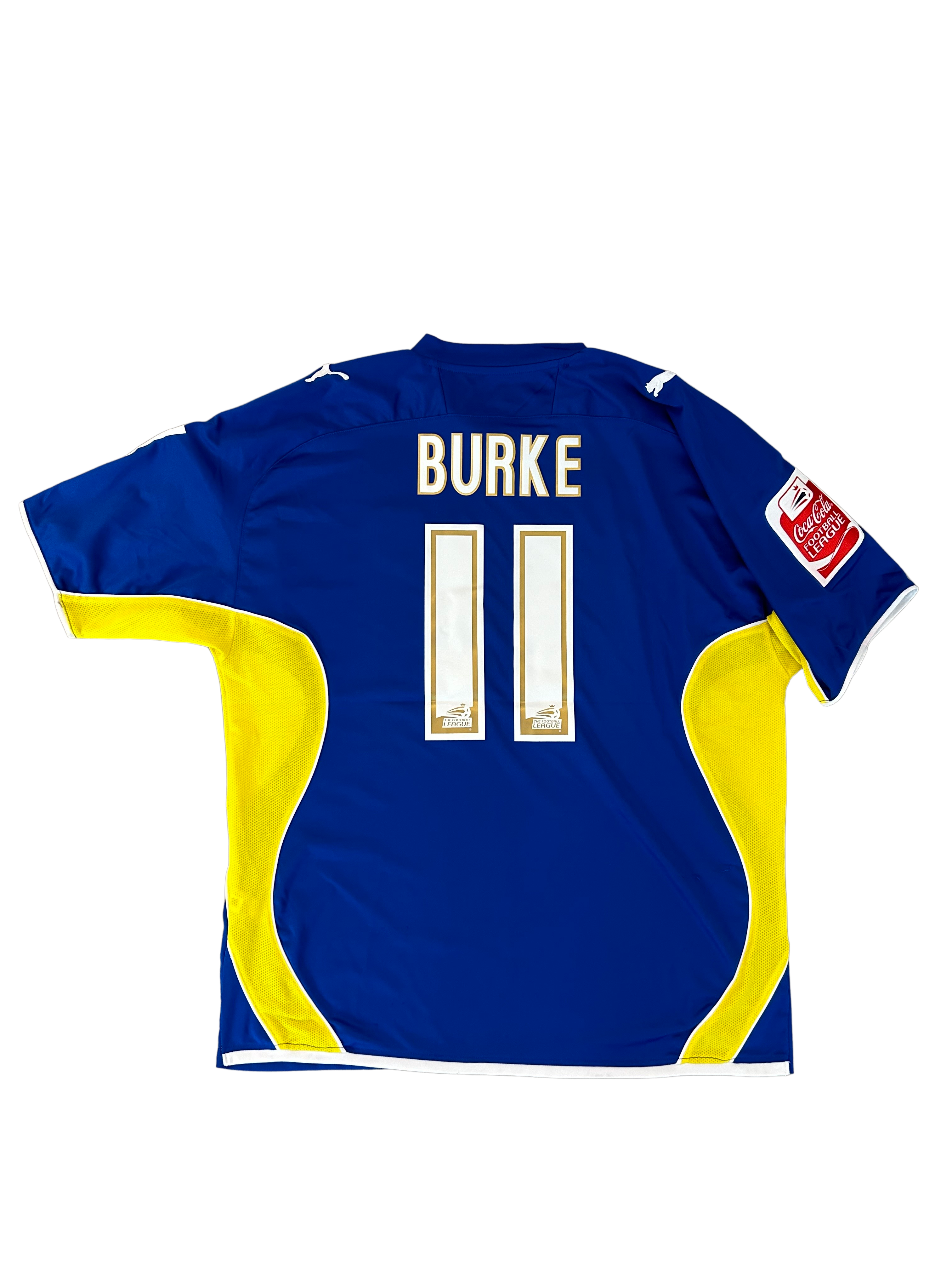 Puma - Cardiff City 2009/10 Home Football Shirt 'BURKE'