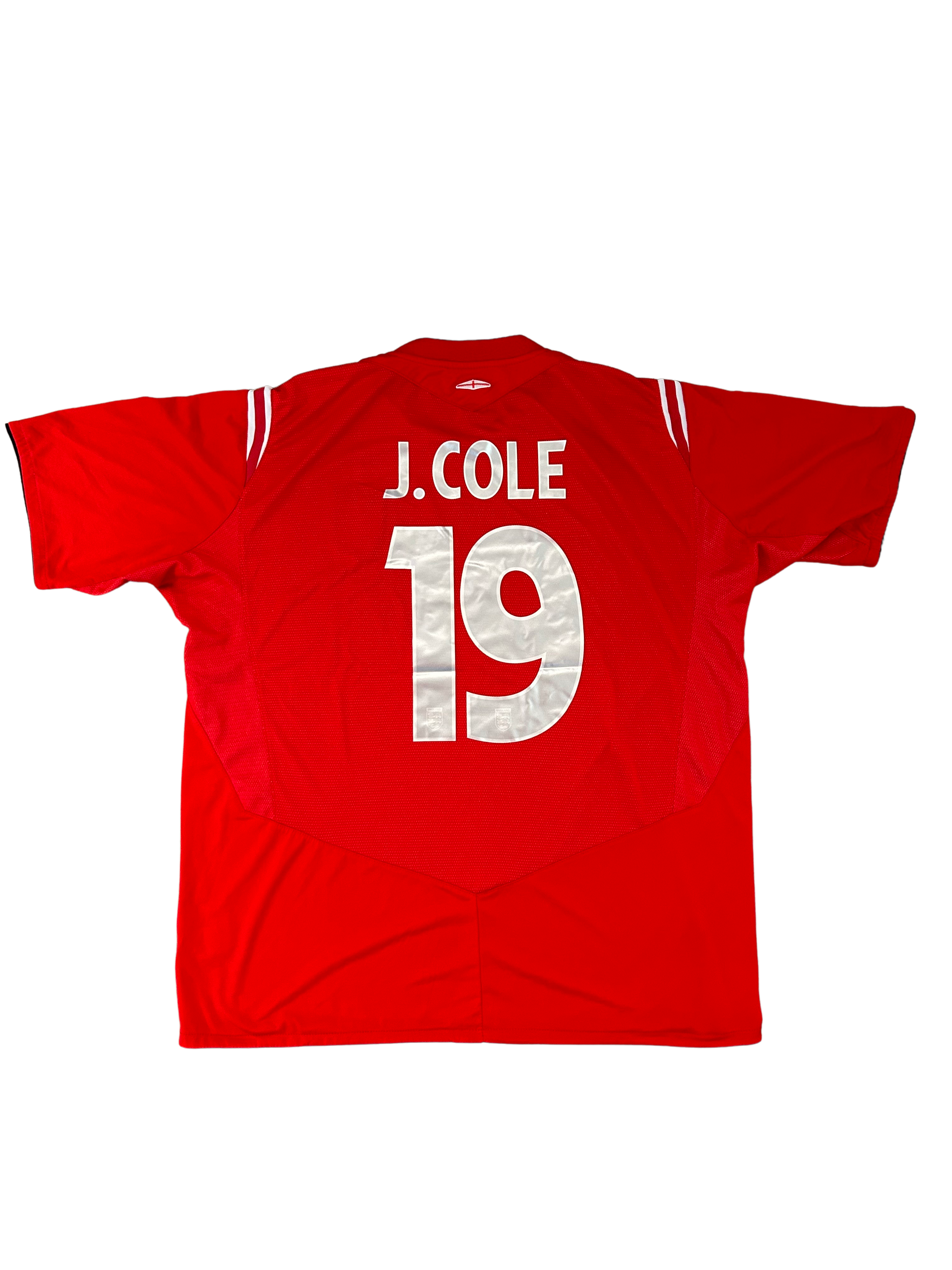 Umbro - England 2004 Away Football Shirt 'J.COLE'