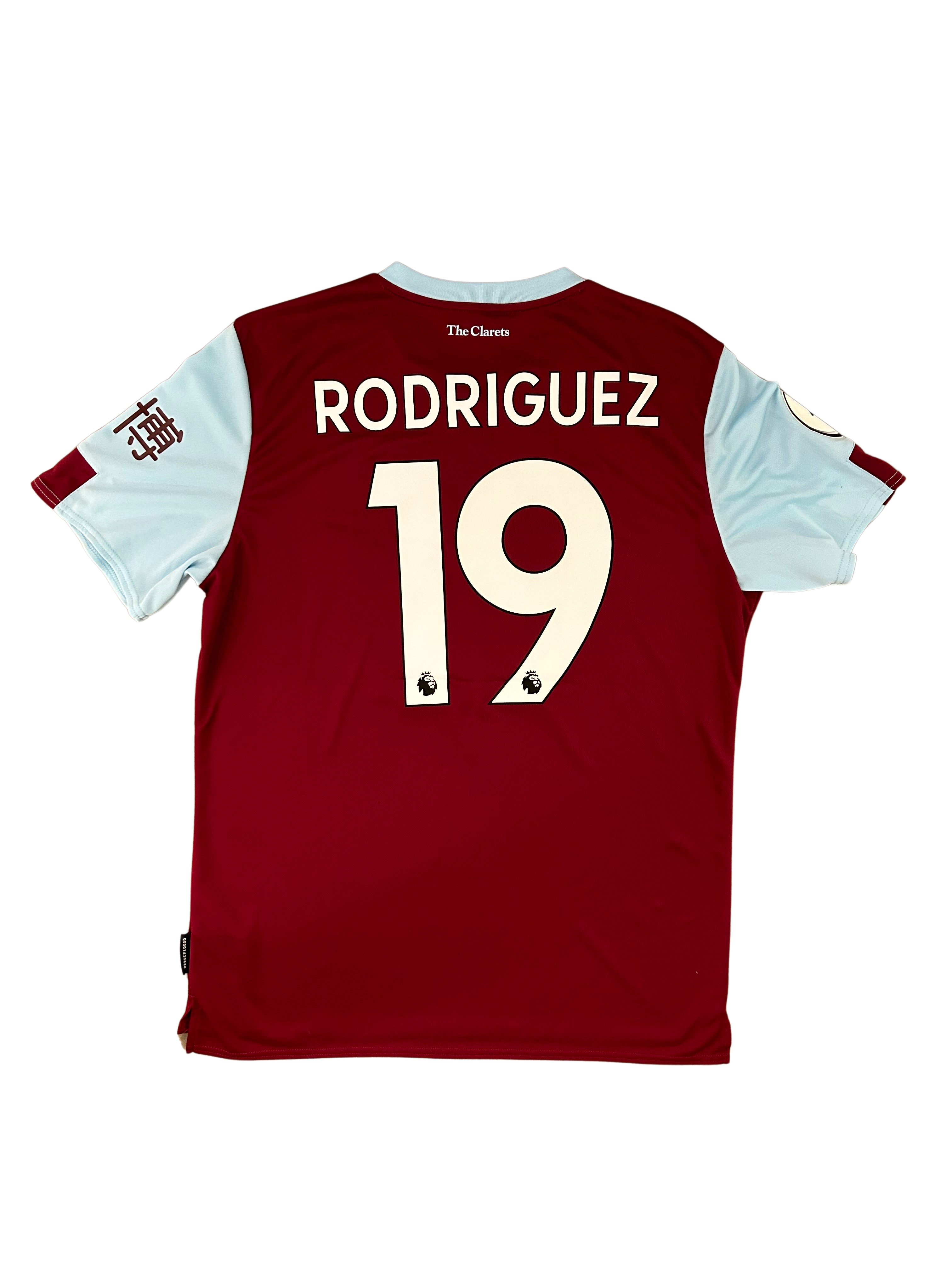 Umbro - Burnley 2019/20 Home Football Shirt 'RODRIGUEZ'