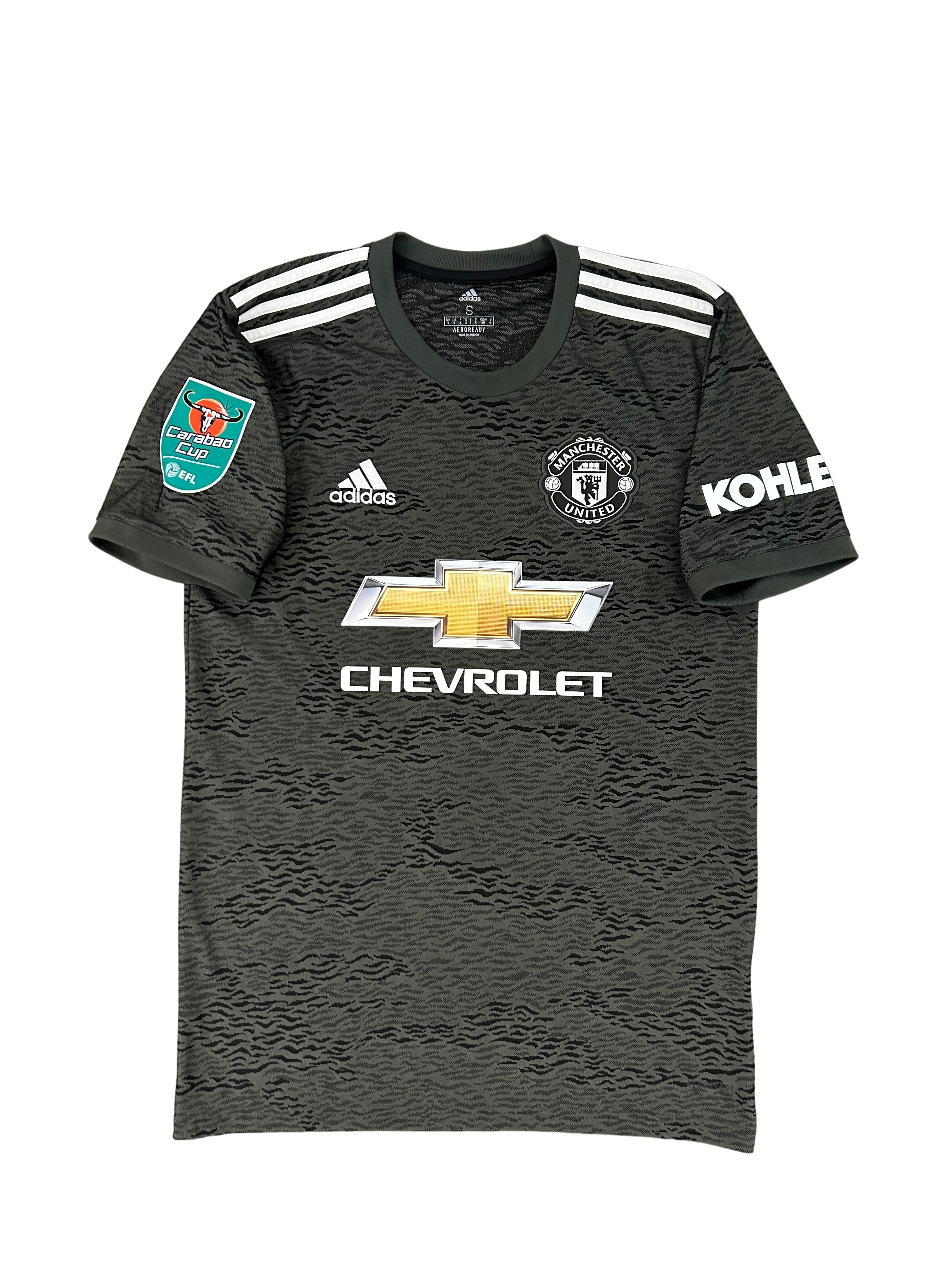 Adidas - Manchester United 2020/21 Away Football Shirt Carabao Cup Version 'CAVANI'