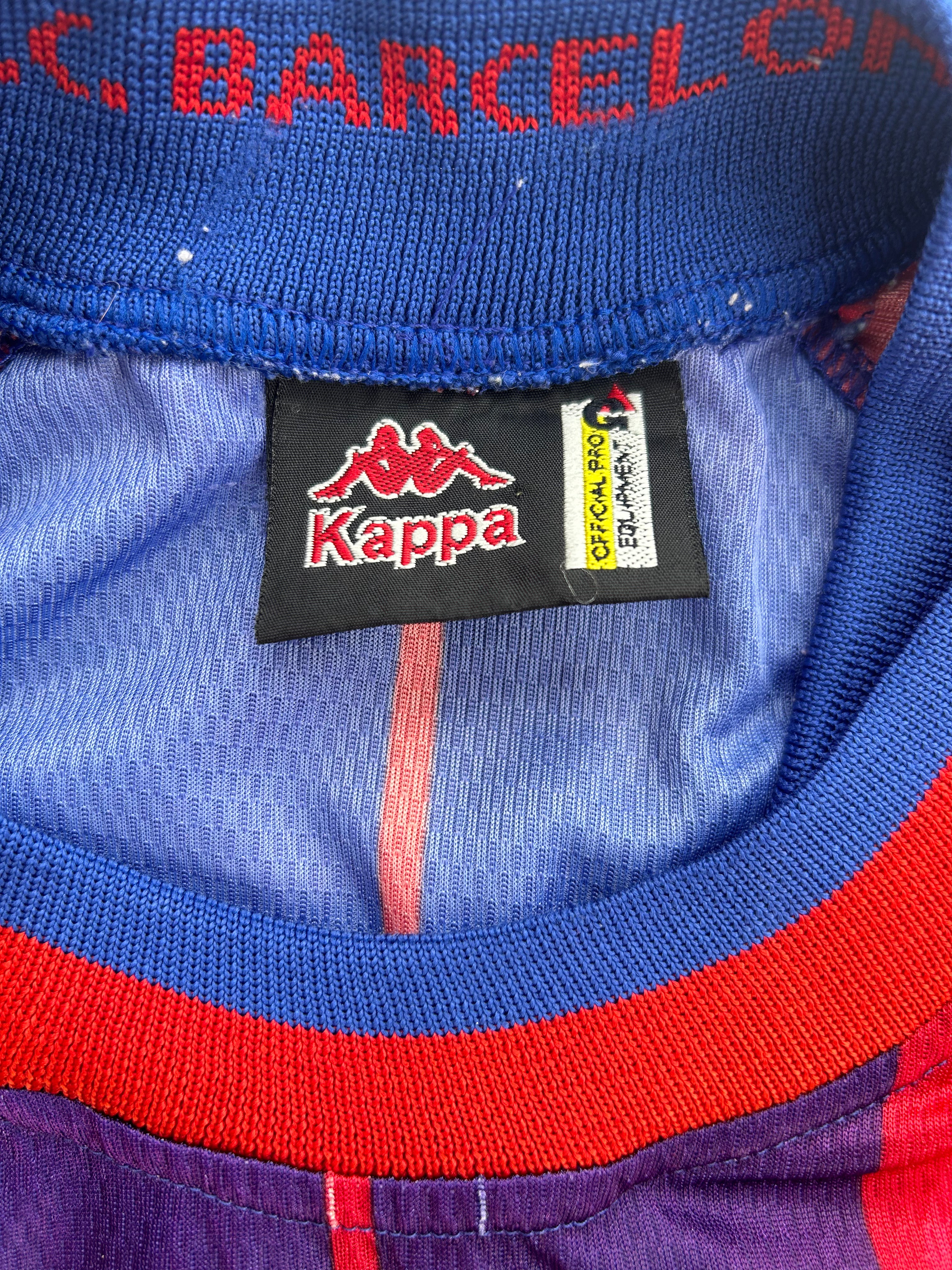 Kappa - FC Barcelona 1997/98 Home Football Shirt 'ANDERSON'