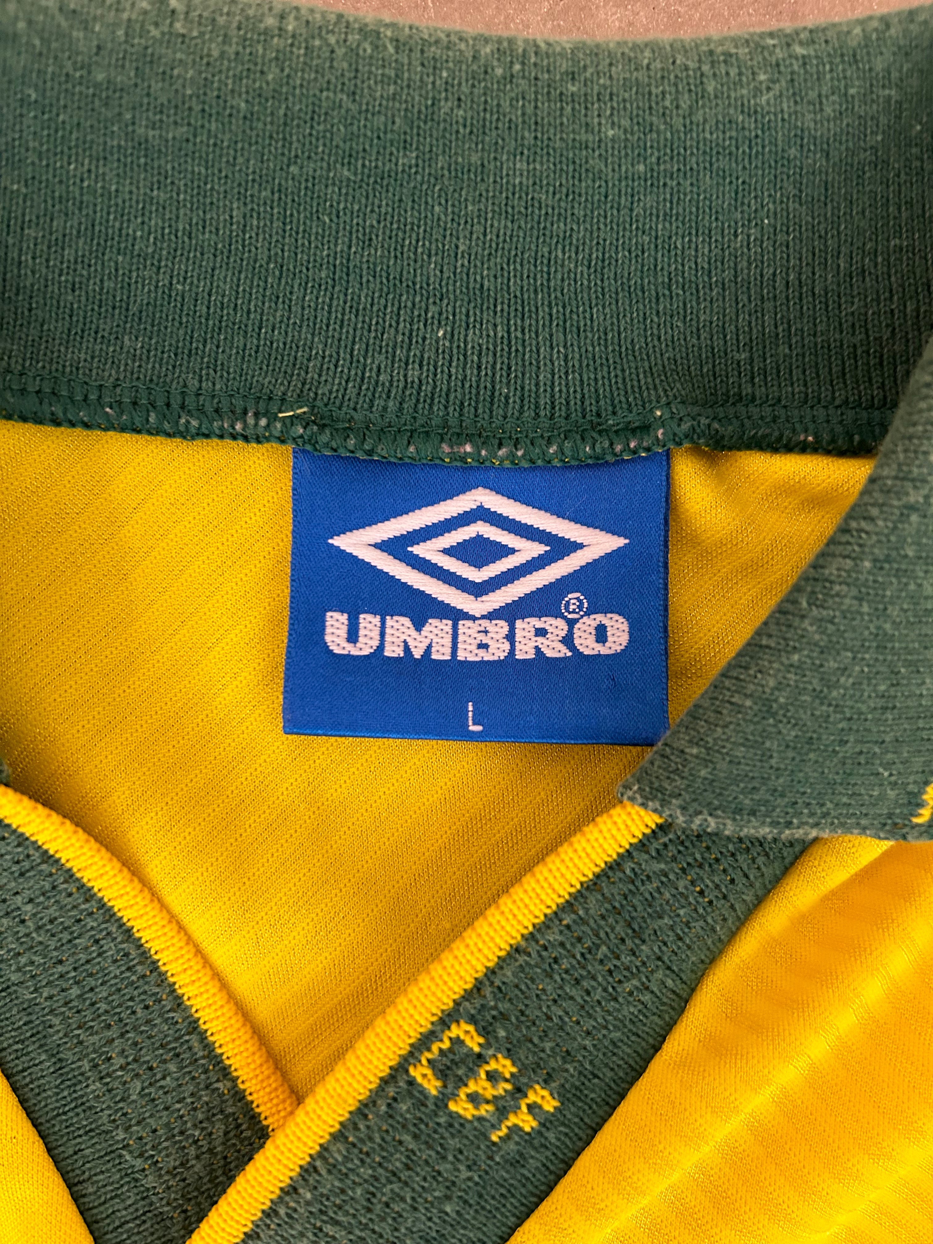 Umbro - Brazil 1994 Home Football Shirt