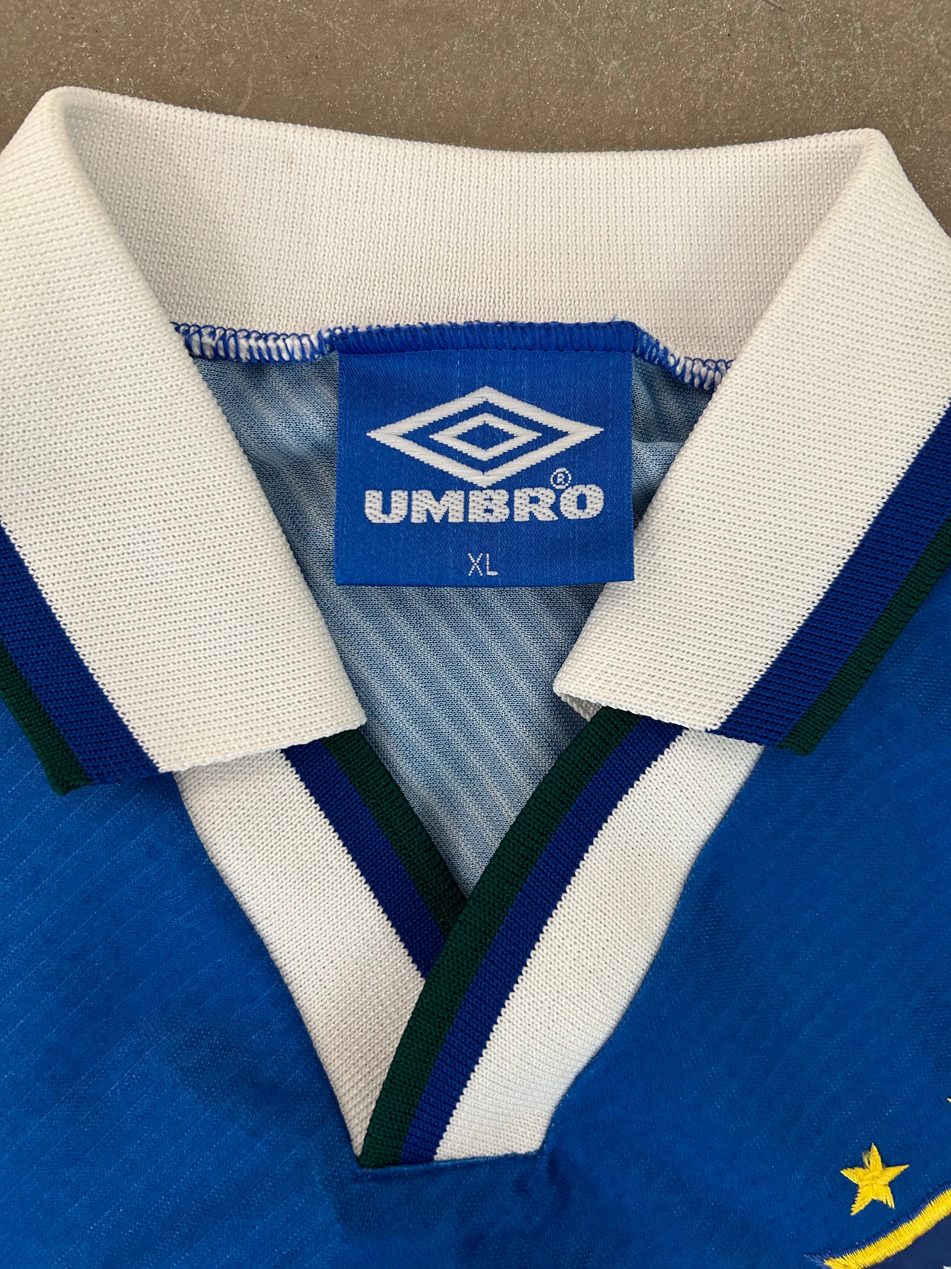 Umbro - Brazil 1994 Away Football Shirt