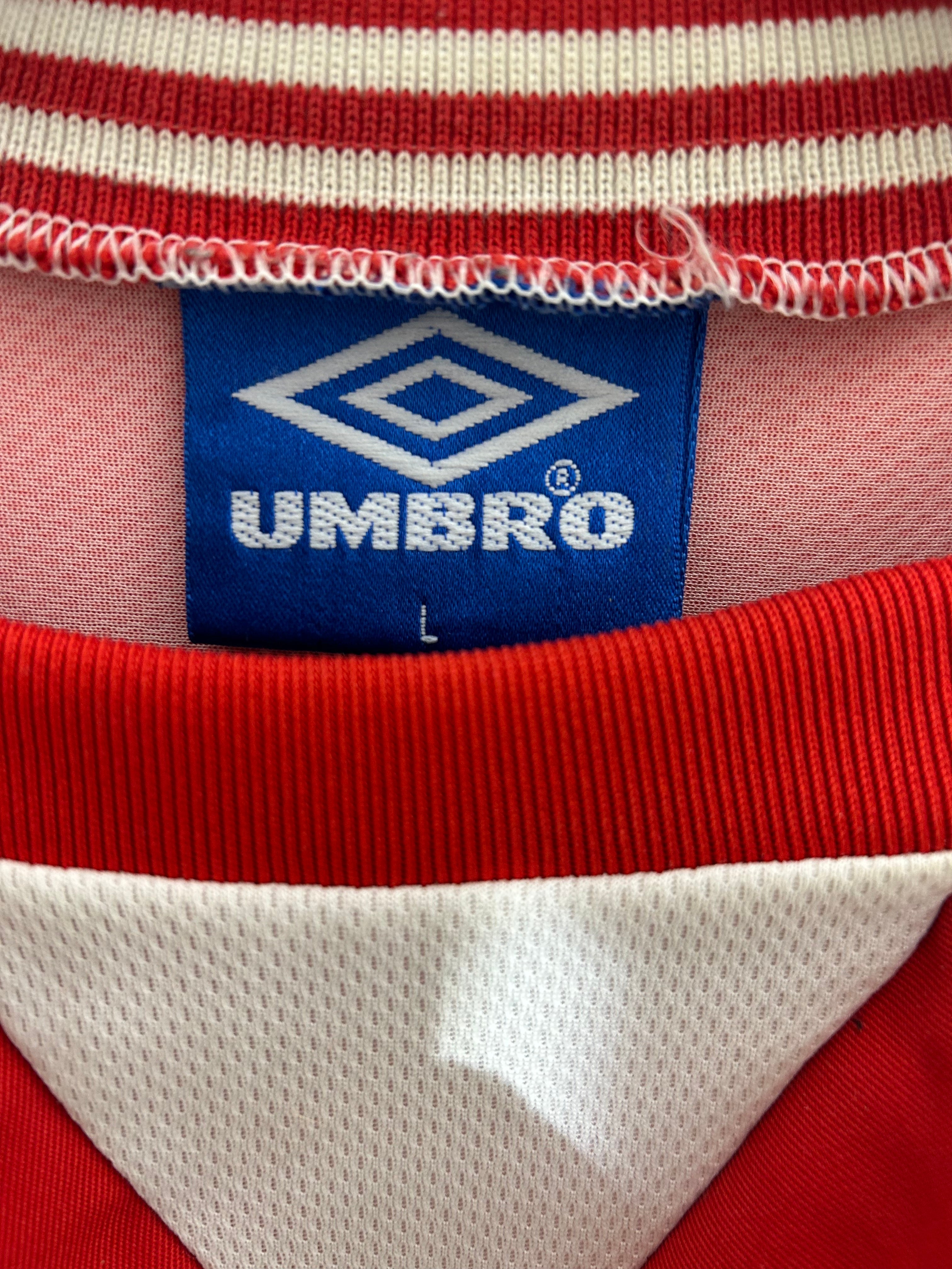 Umbro - Ajax 1996/97 Hjemmebanetrøje 'NAME'