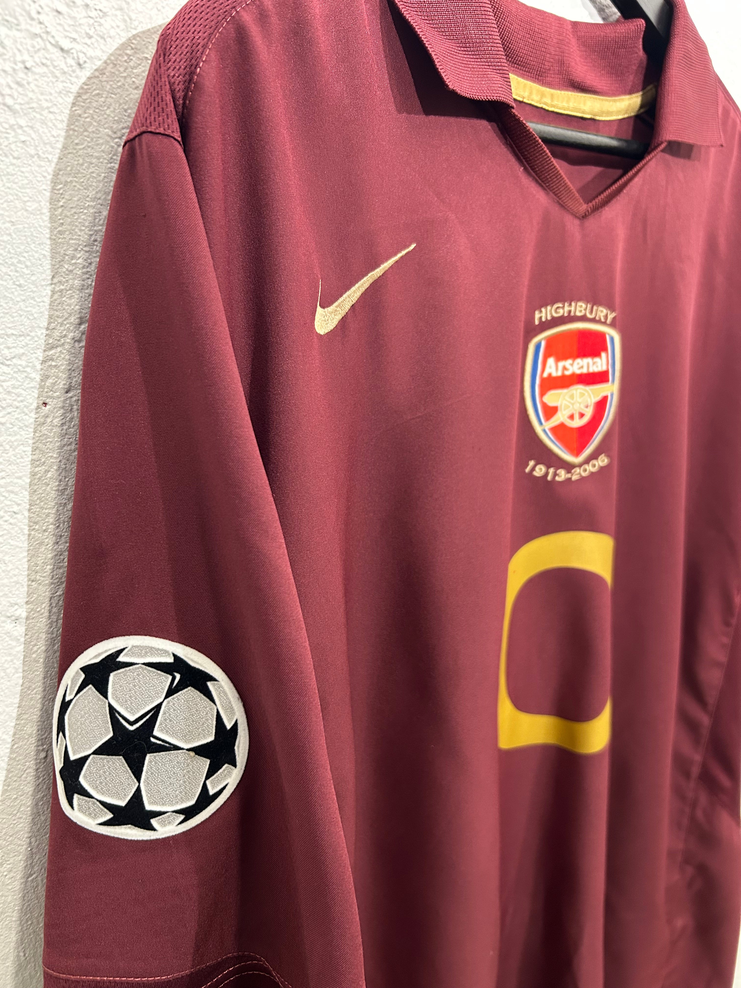 Nike - Arsenal FC 2005/06 Hjemmebanetrøje 'HENRY'