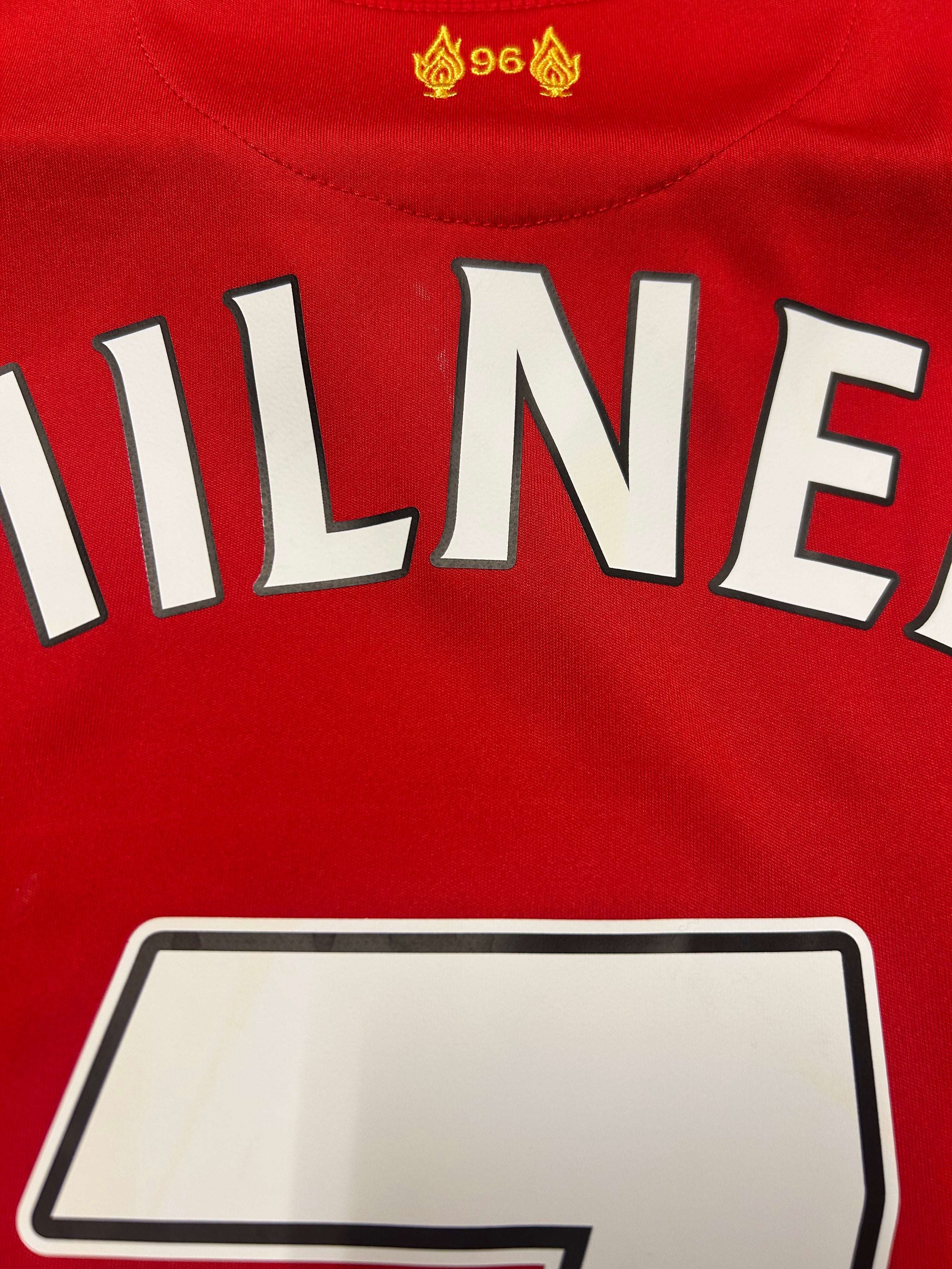 New Balance - Liverpool FC 2015/16 Home Football Shirt 'MILNER'