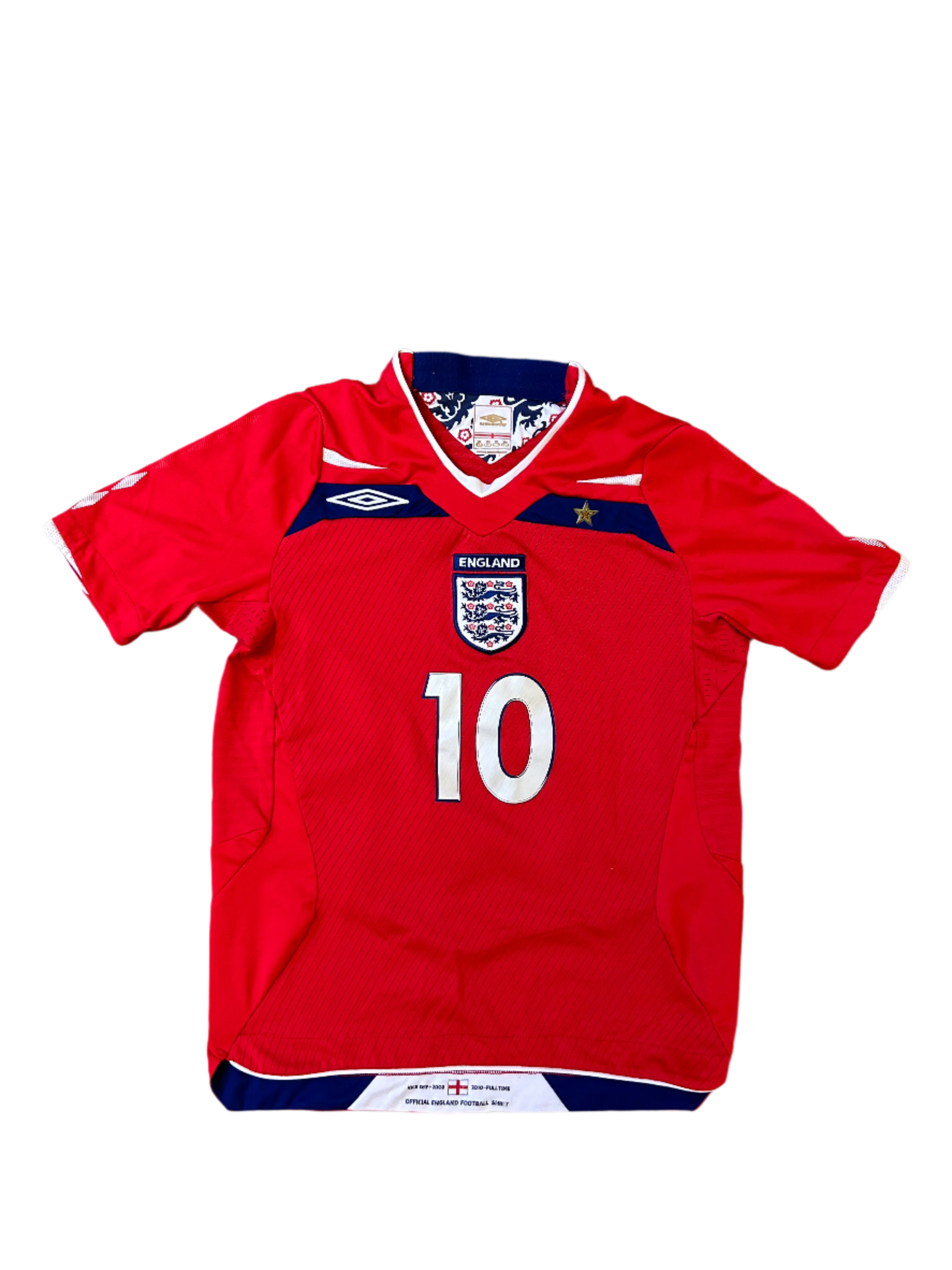 Umbro - England 2008 Away Football Shirt 'OWEN'