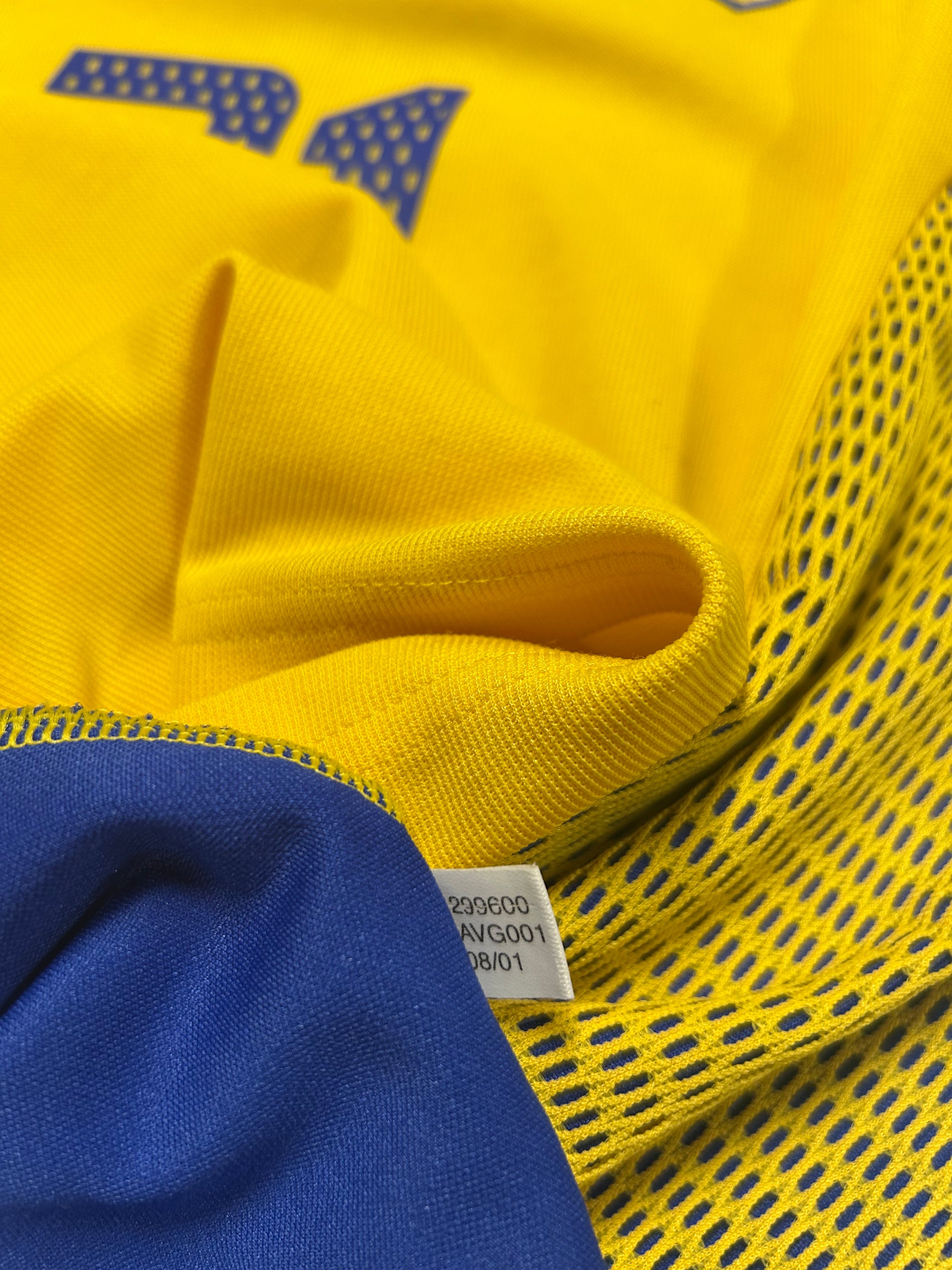 Adidas - Sweden 2002 Home Football Shirt 'IBRAHIMOVIC'